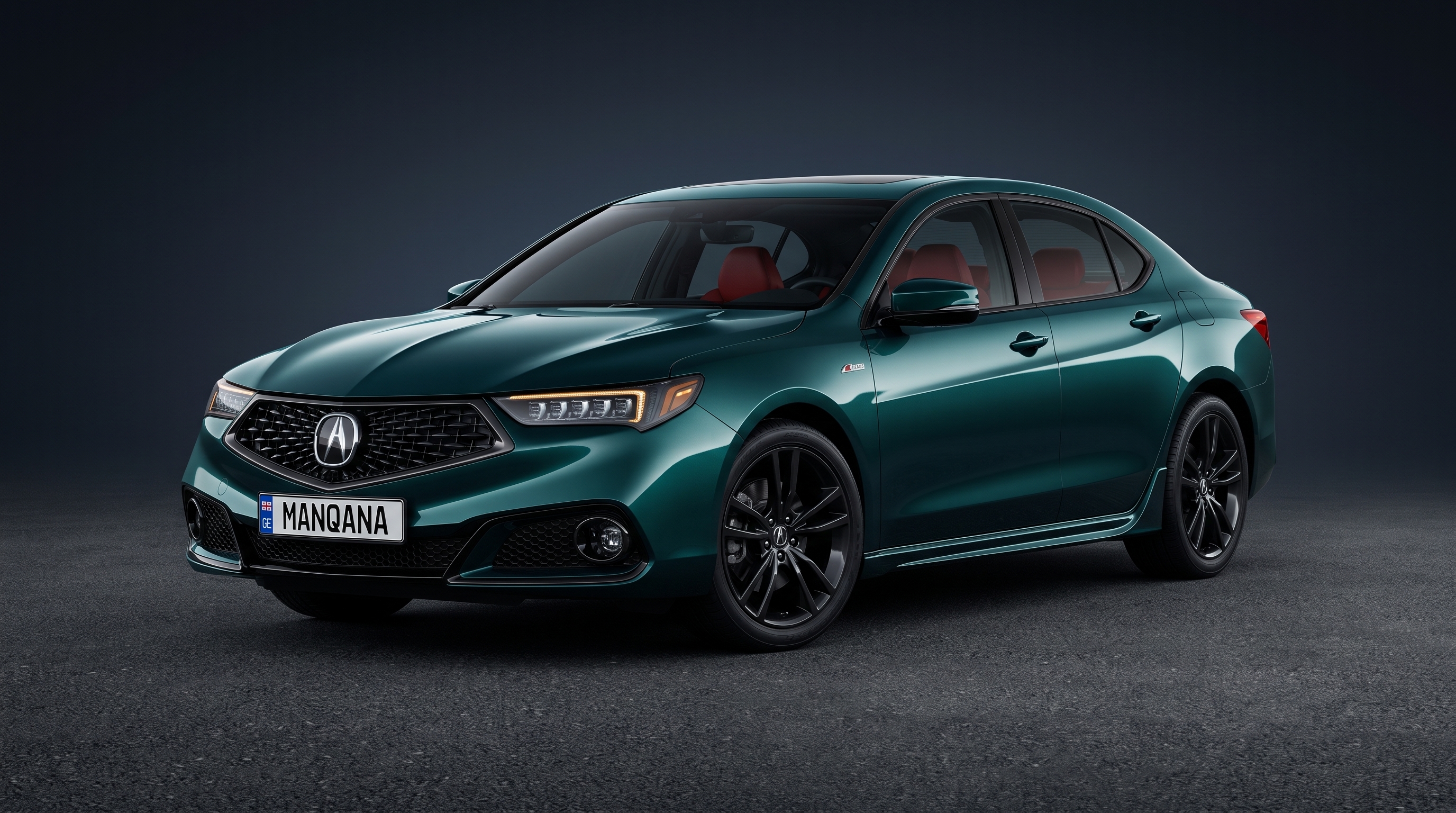ACURA TLX, 1st generation, 1st facelift desktop wallpaper, Manqana