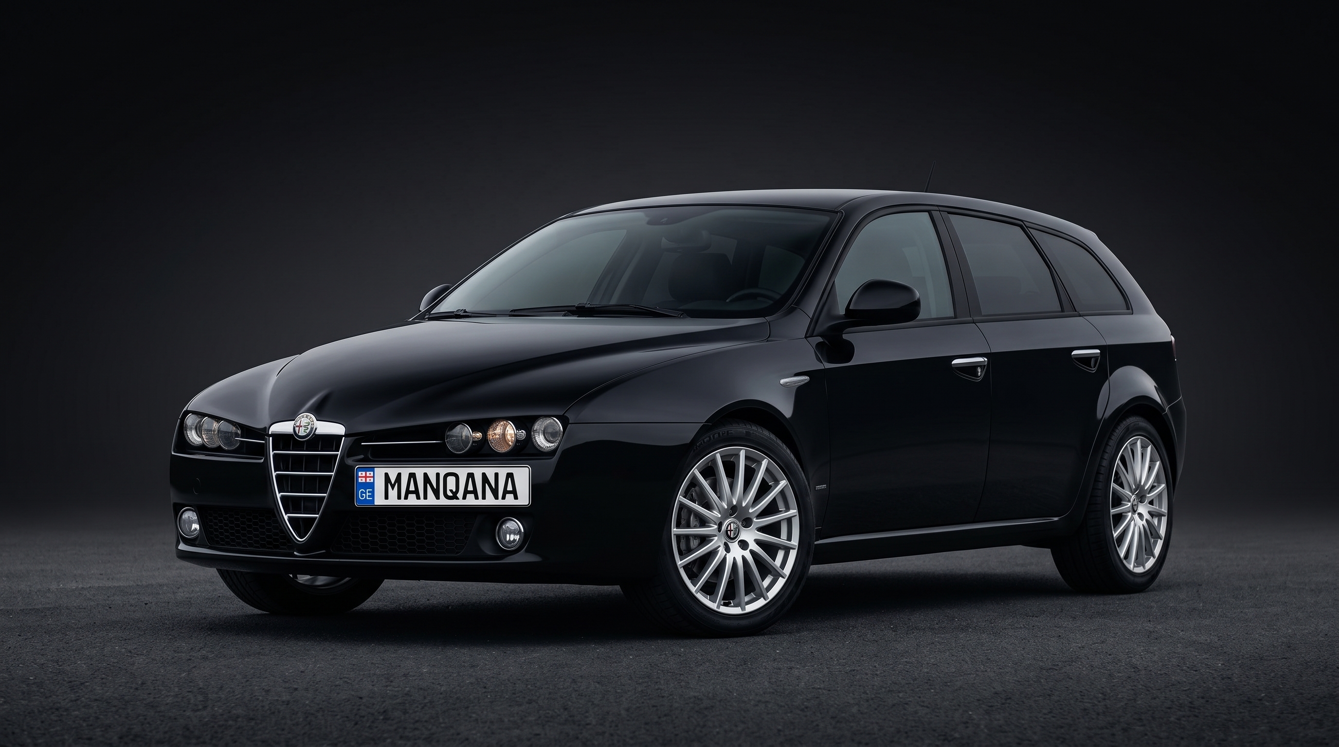 ALFA-ROMEO 159, 1st generation desktop wallpaper, Manqana