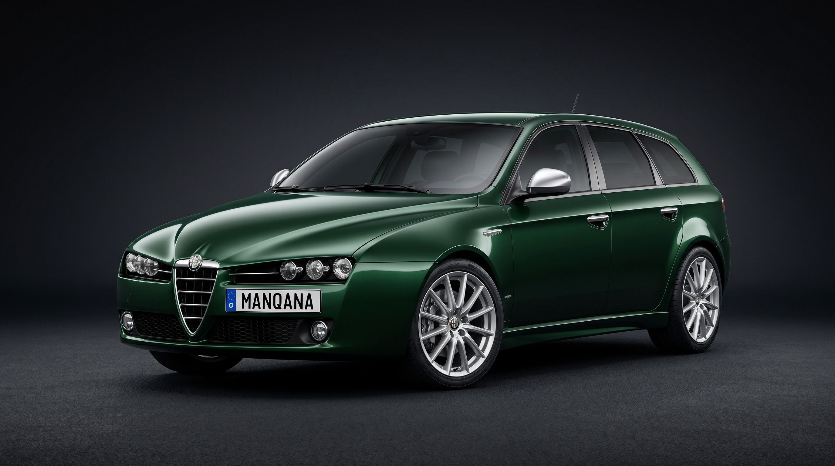 ALFA-ROMEO 159, 1st generation, 1st facelift desktop wallpaper, Manqana
