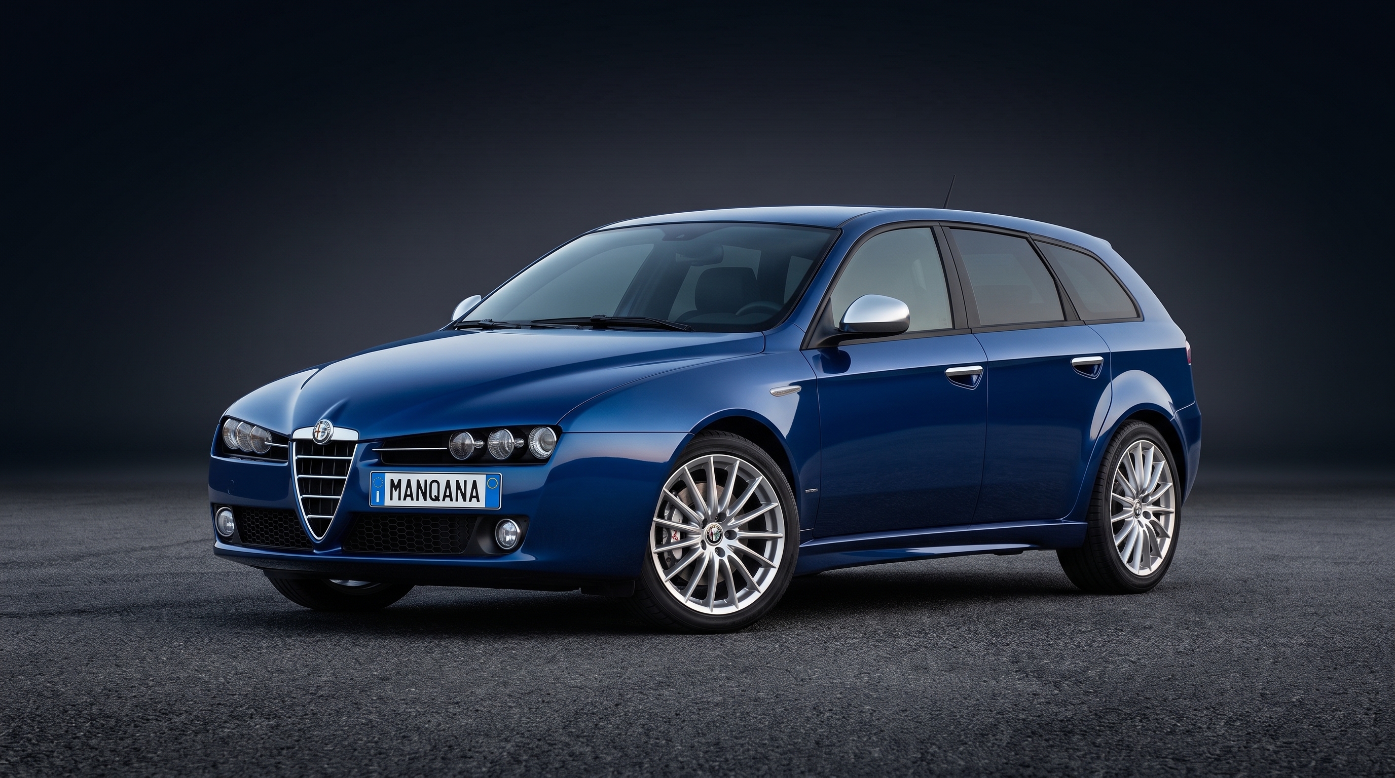 ALFA-ROMEO 159, 1st generation, 1st facelift desktop wallpaper, Manqana