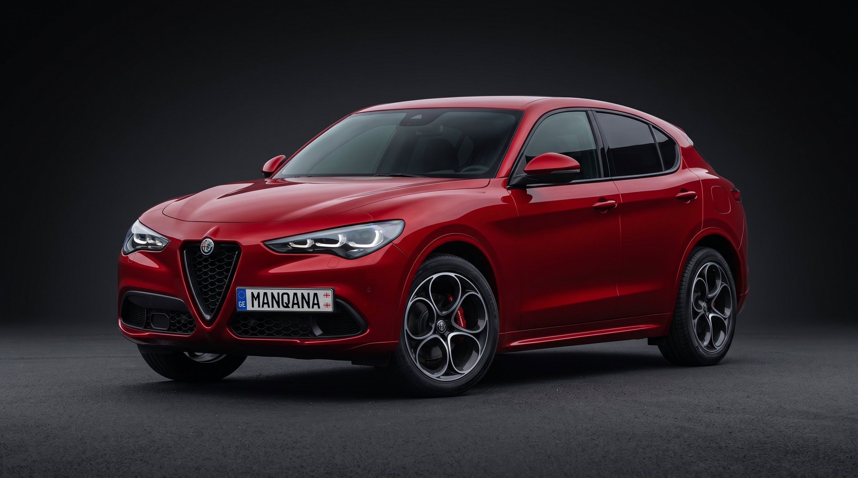 ALFA-ROMEO STELVIO, 1st generation, 1st facelift desktop wallpaper, Manqana