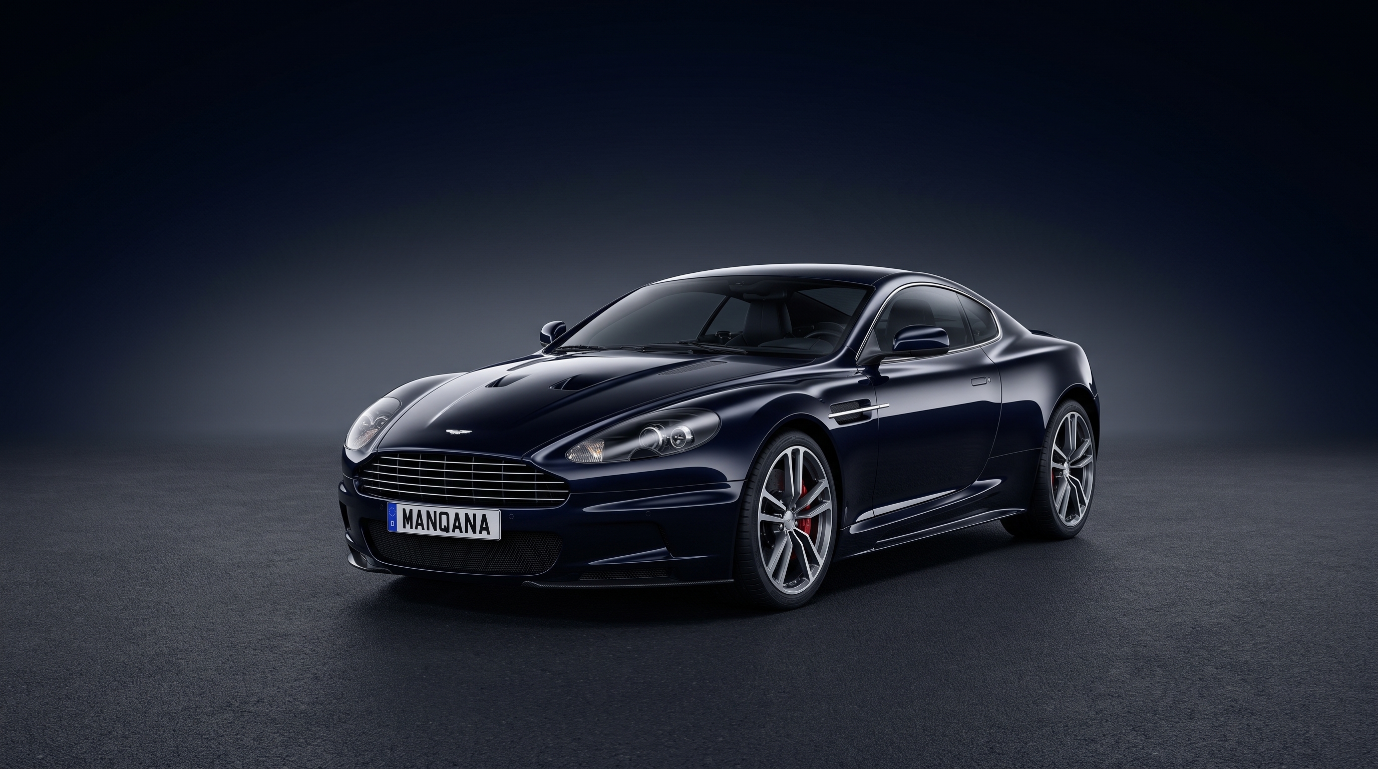 ASTON-MARTIN DB9, 1st generation, 1st facelift desktop wallpaper, Manqana