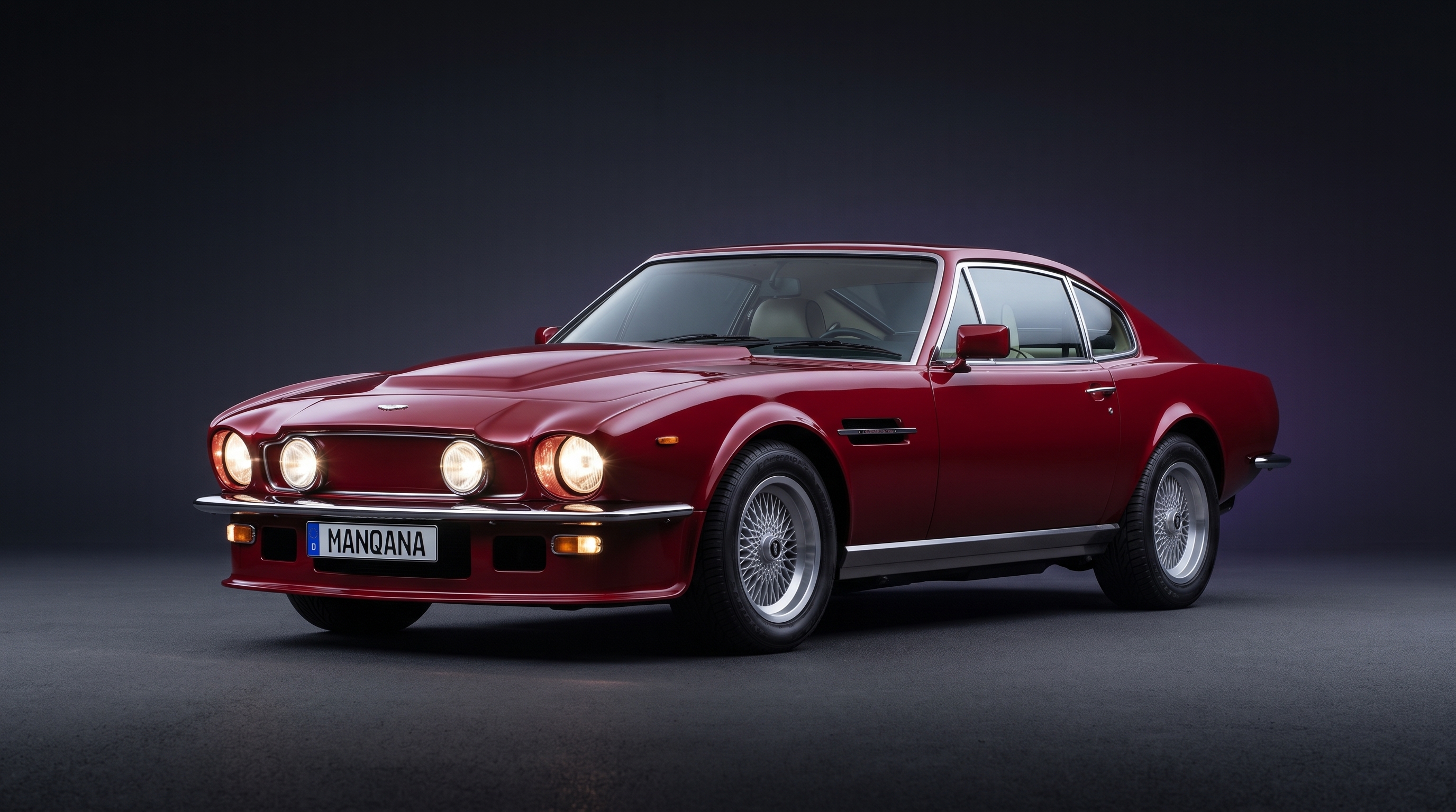 ASTON-MARTIN VANTAGE, 1st generation desktop wallpaper, Manqana