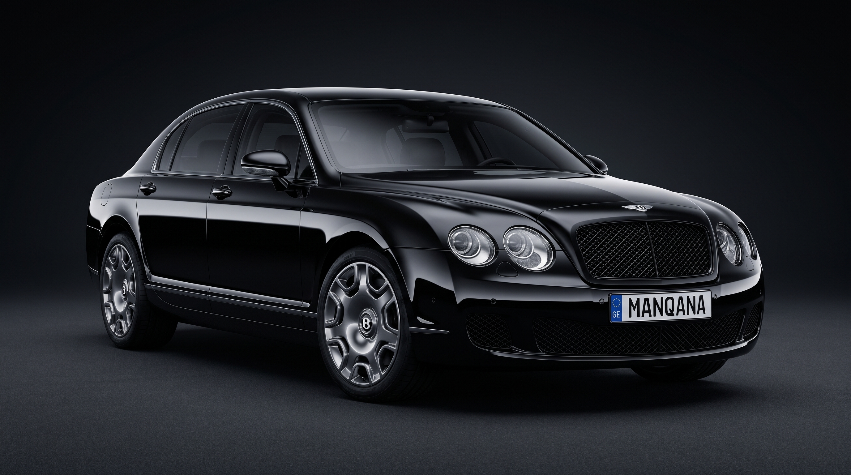 BENTLEY FLYING-SPUR, 1st generation, 1st facelift desktop wallpaper, Manqana