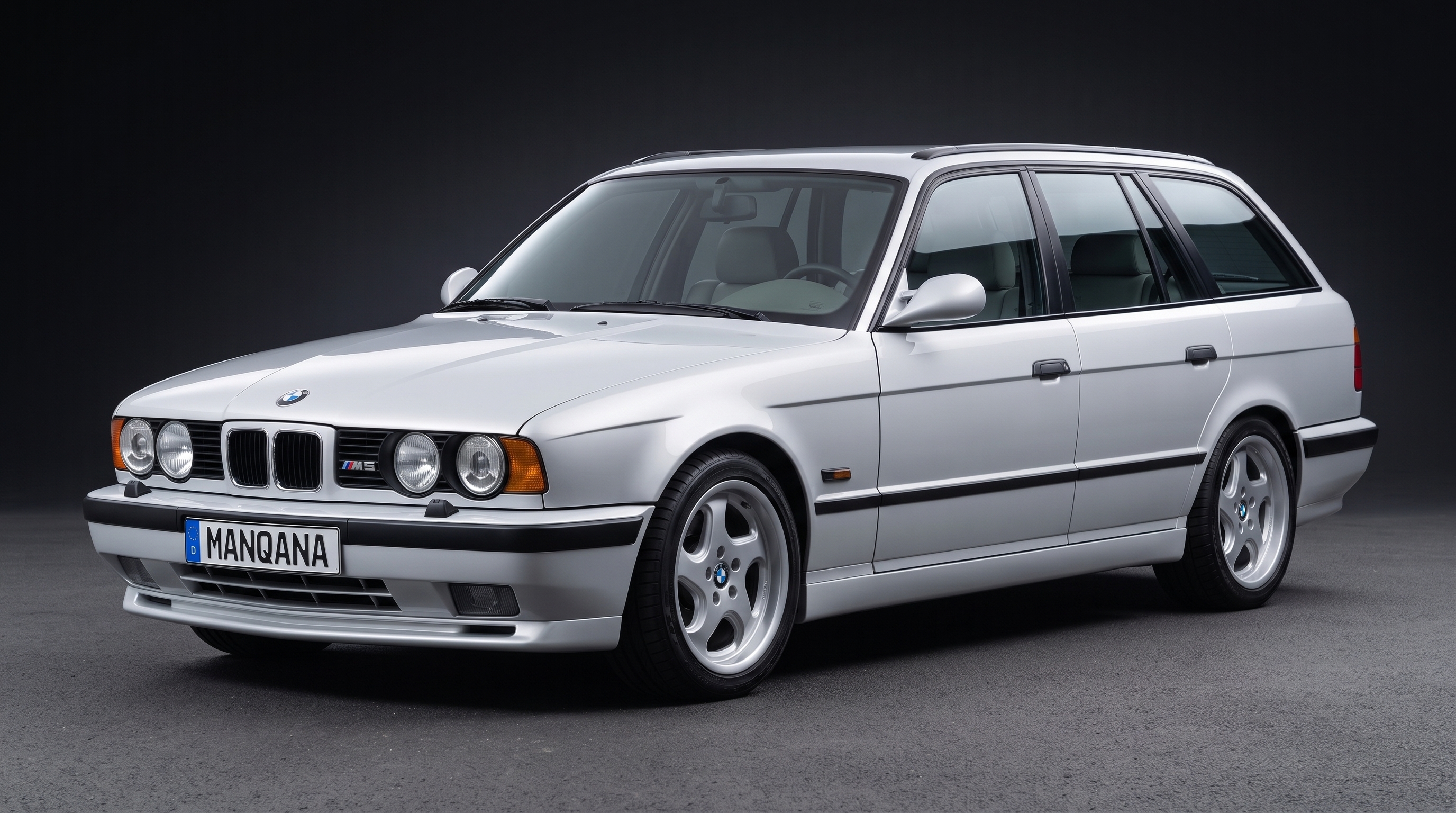 BMW M5, 2nd generation desktop wallpaper, Manqana