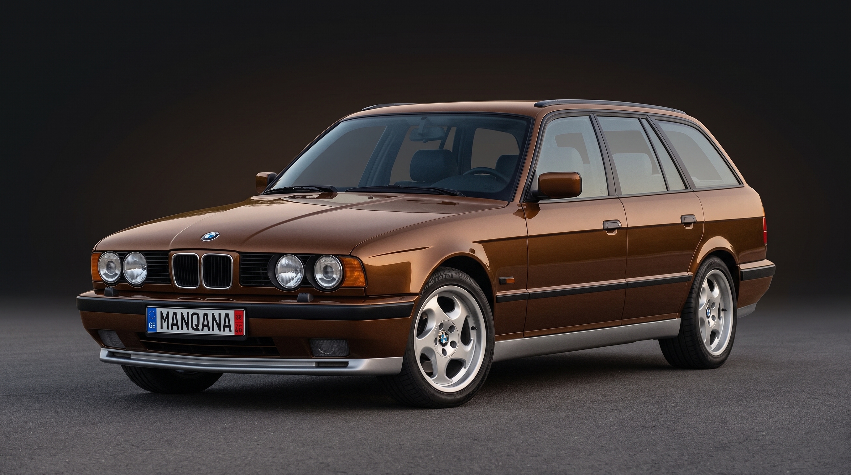 BMW M5, 2nd generation, 1st facelift desktop wallpaper, Manqana
