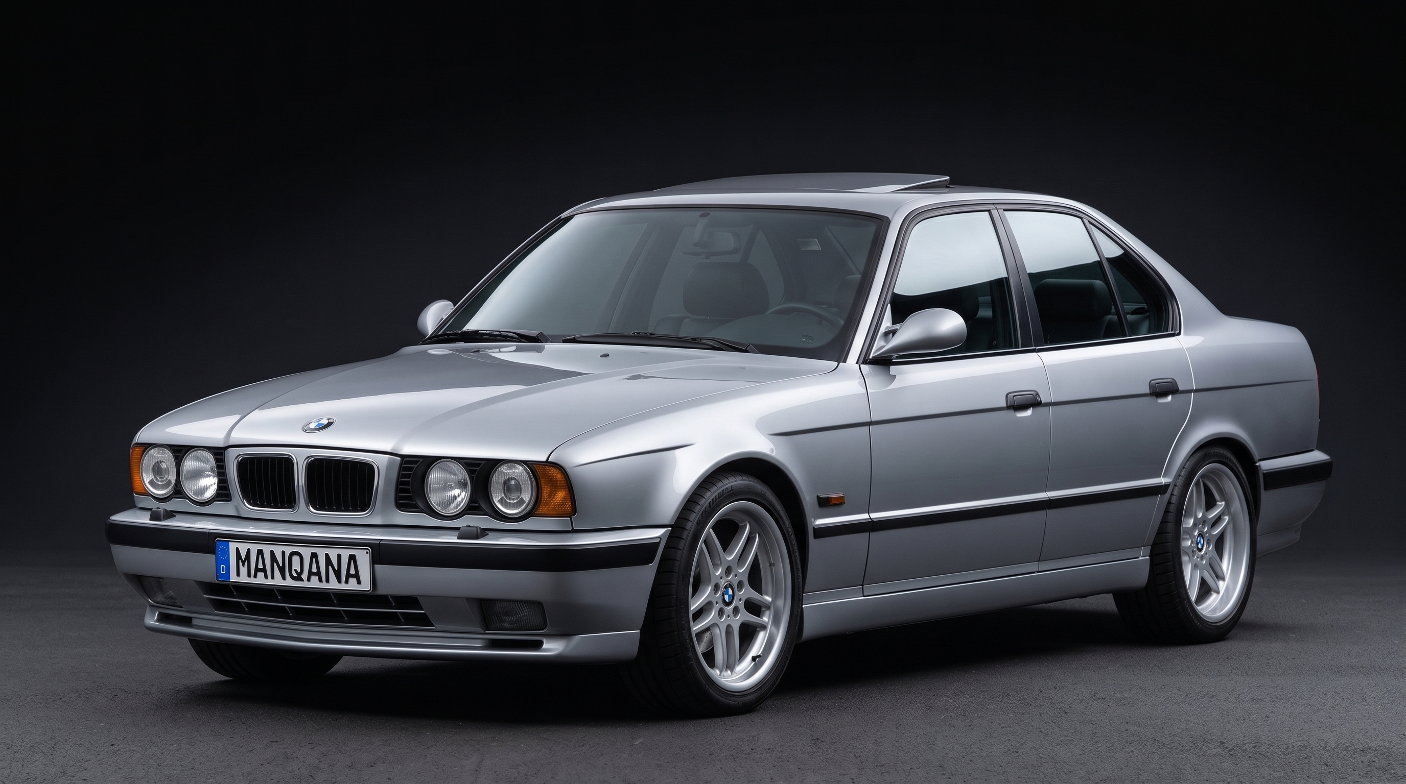 BMW M5, 2nd generation, 1st facelift desktop wallpaper, Manqana