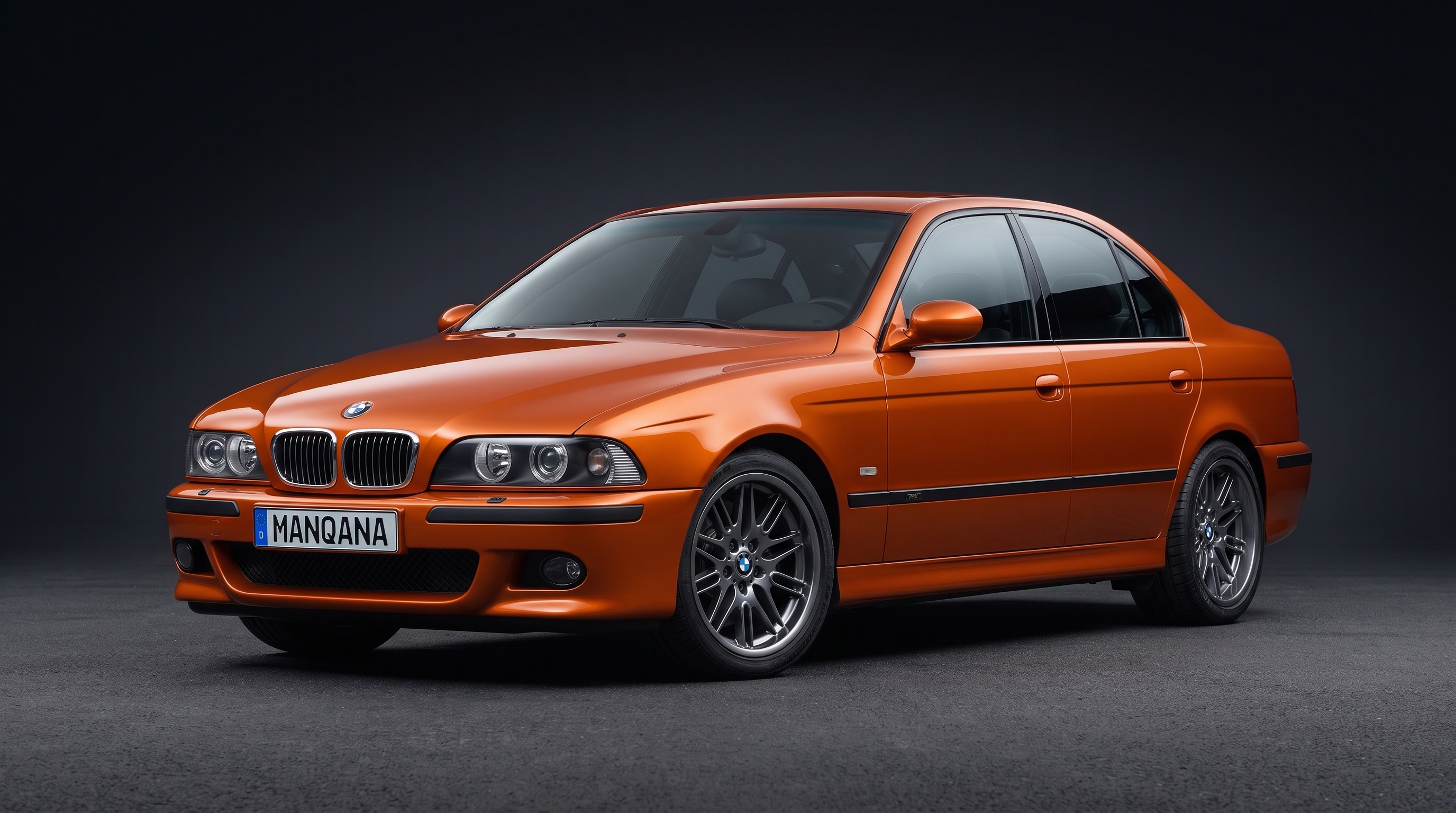 BMW M5, 3rd generation desktop wallpaper, Manqana