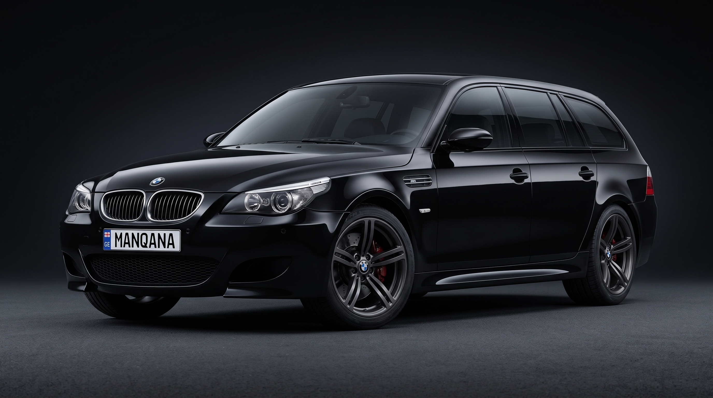 BMW M5, 4th generation desktop wallpaper, Manqana