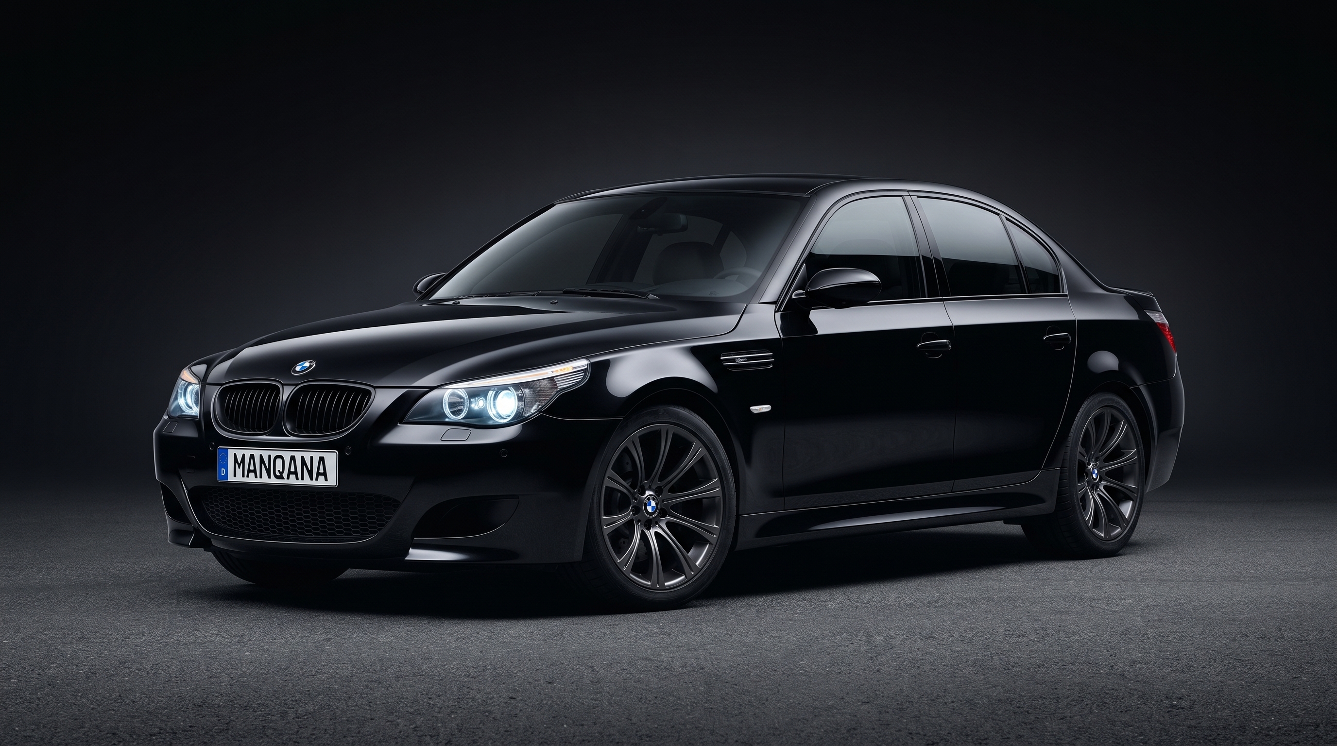 BMW M5, 4th generation desktop wallpaper, Manqana