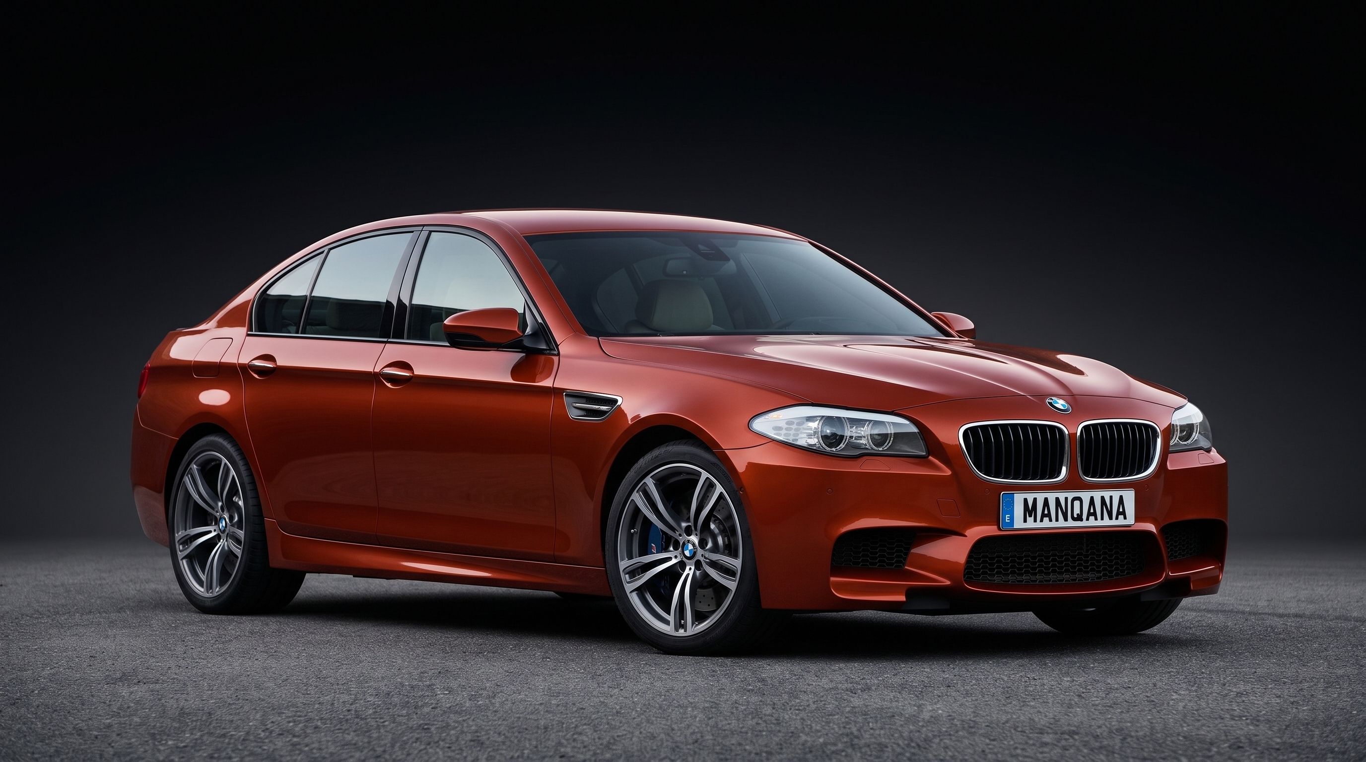 BMW M5, 5th generation desktop wallpaper, Manqana