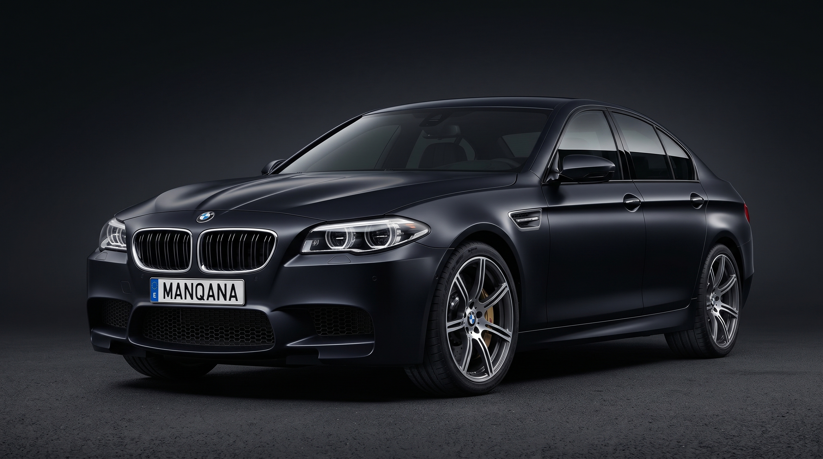 BMW M5, 5th generation, 1st facelift desktop wallpaper, Manqana