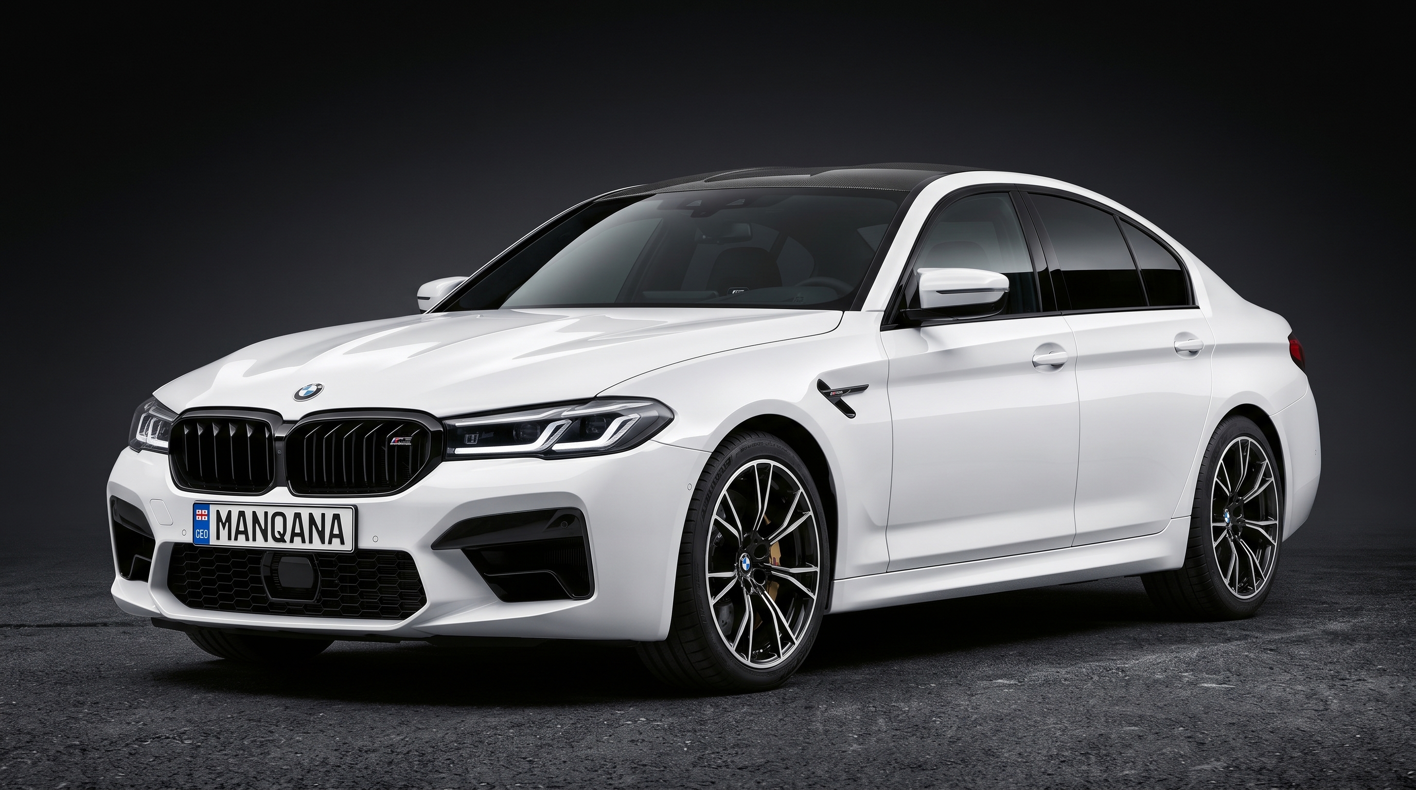 BMW M5, 6th generation, 1st facelift desktop wallpaper, Manqana