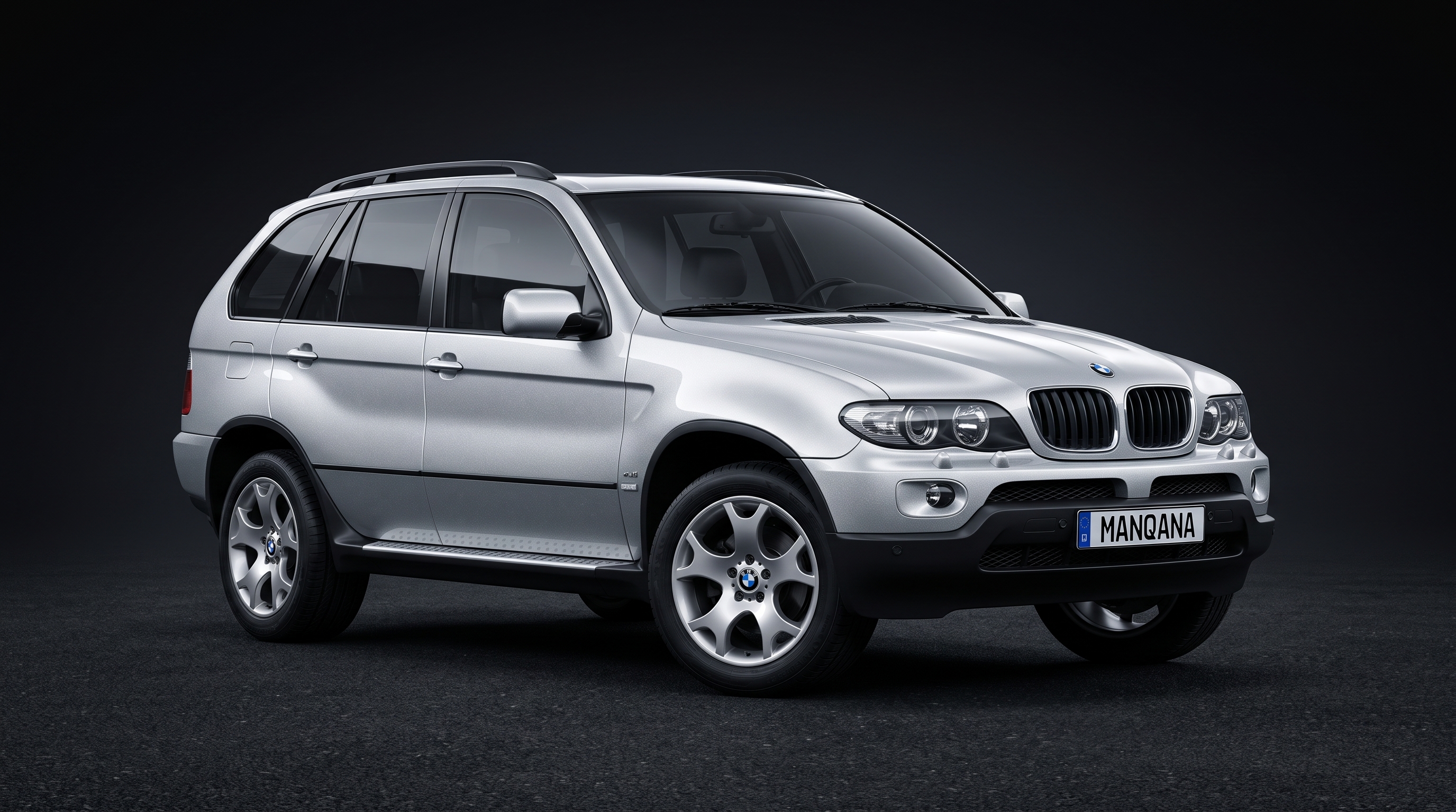 BMW X5, 1st generation, 1st facelift desktop wallpaper, Manqana