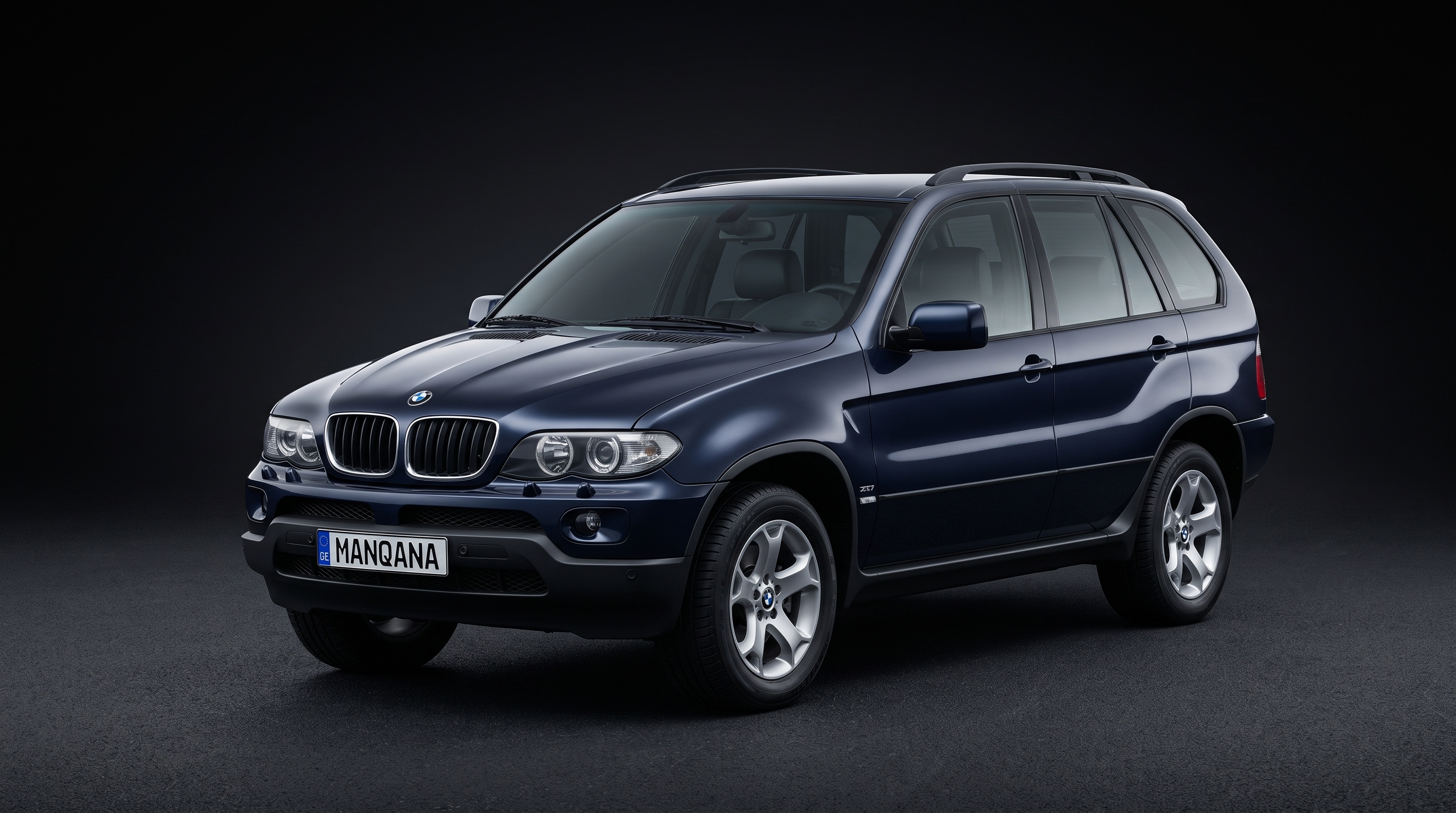 BMW X5, 1st generation, 1st facelift desktop wallpaper, Manqana