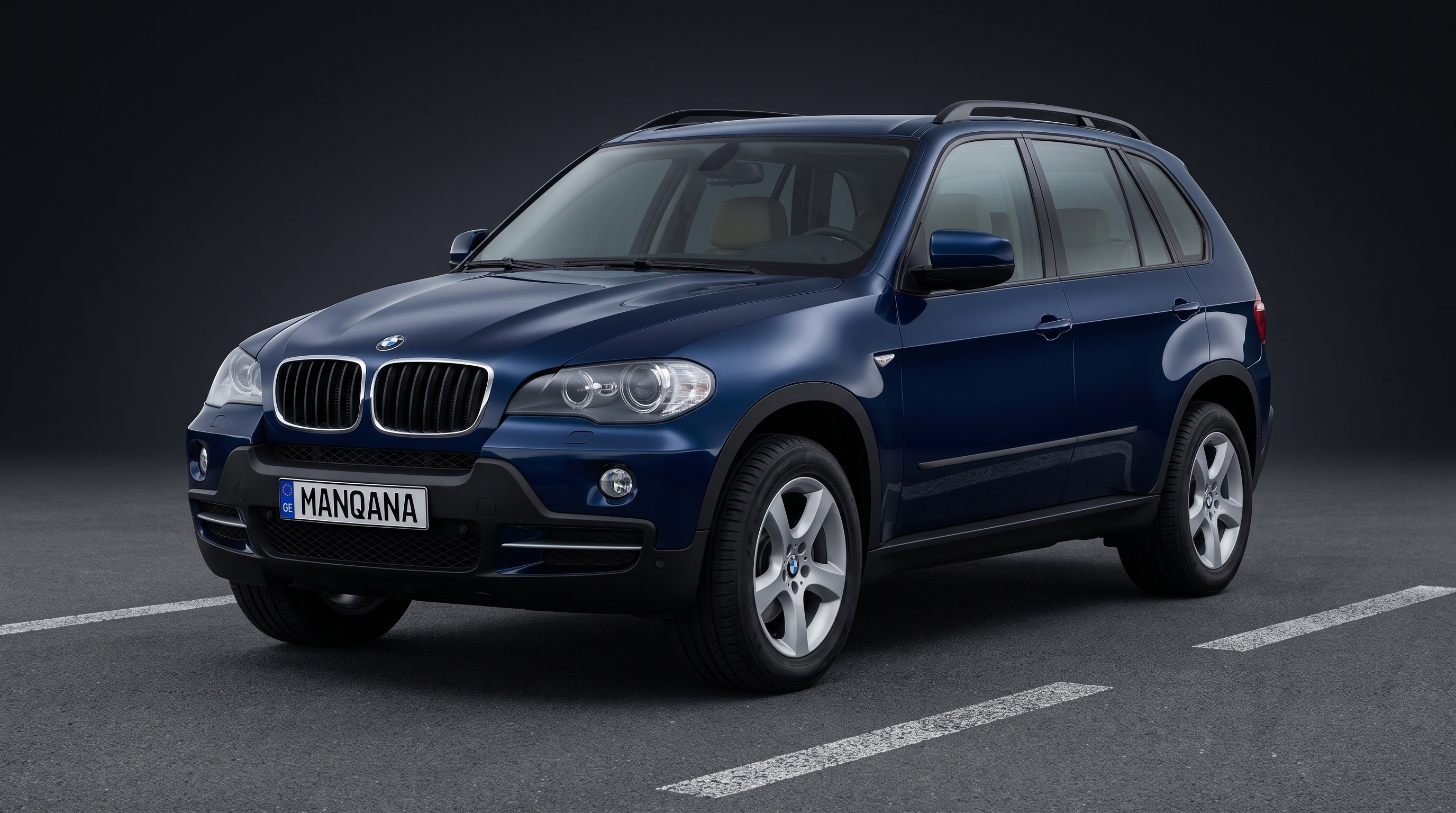 BMW X5, 2nd generation desktop wallpaper, Manqana