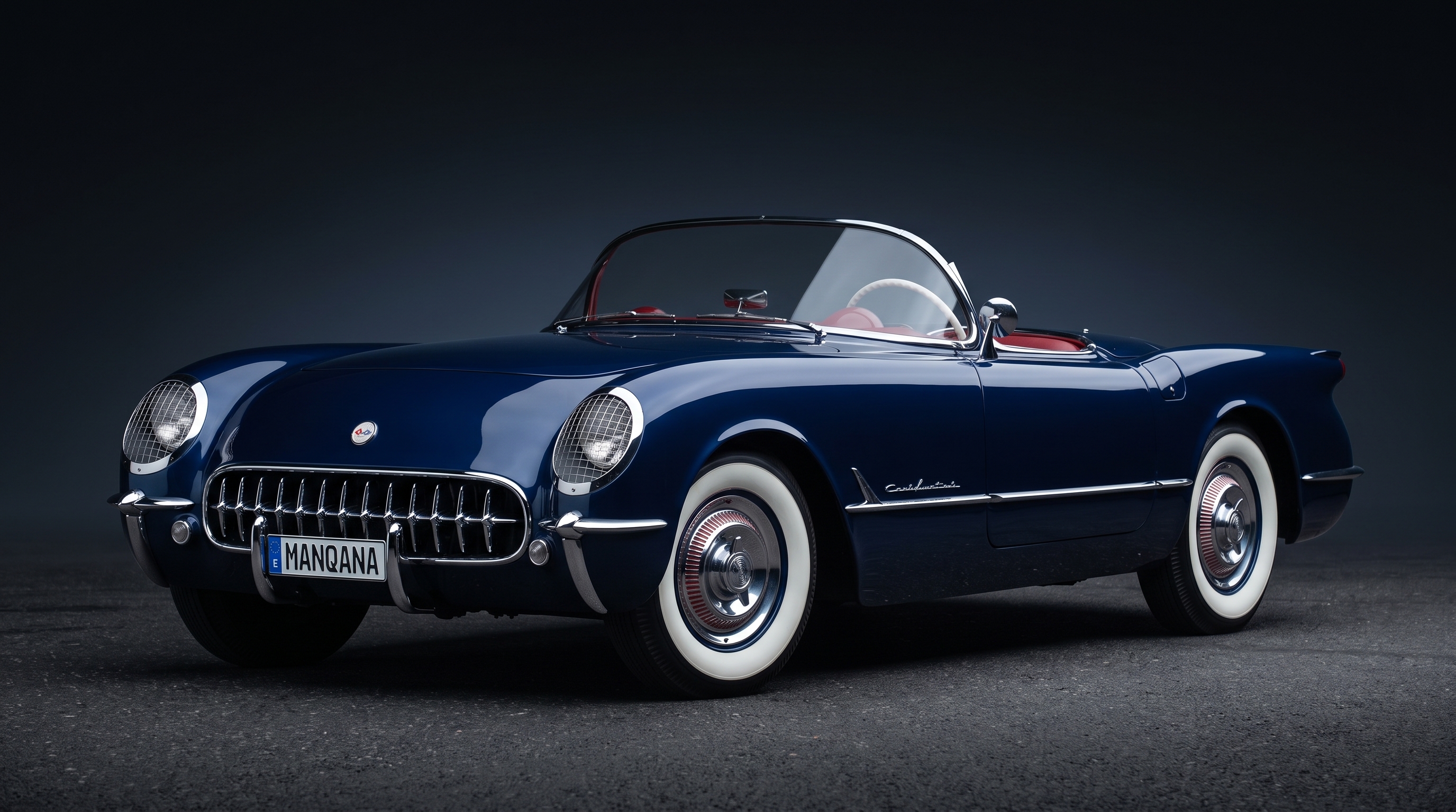 CHEVROLET CORVETTE, 1st generation desktop wallpaper, Manqana