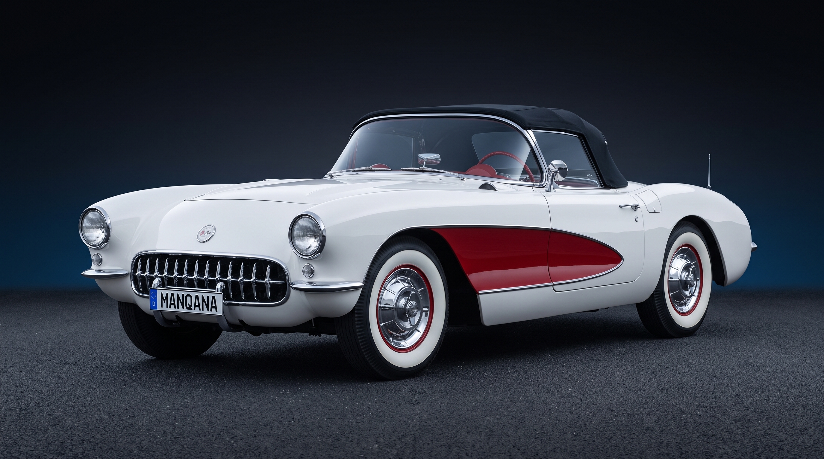 CHEVROLET CORVETTE, 1st generation, 1st facelift desktop wallpaper, Manqana