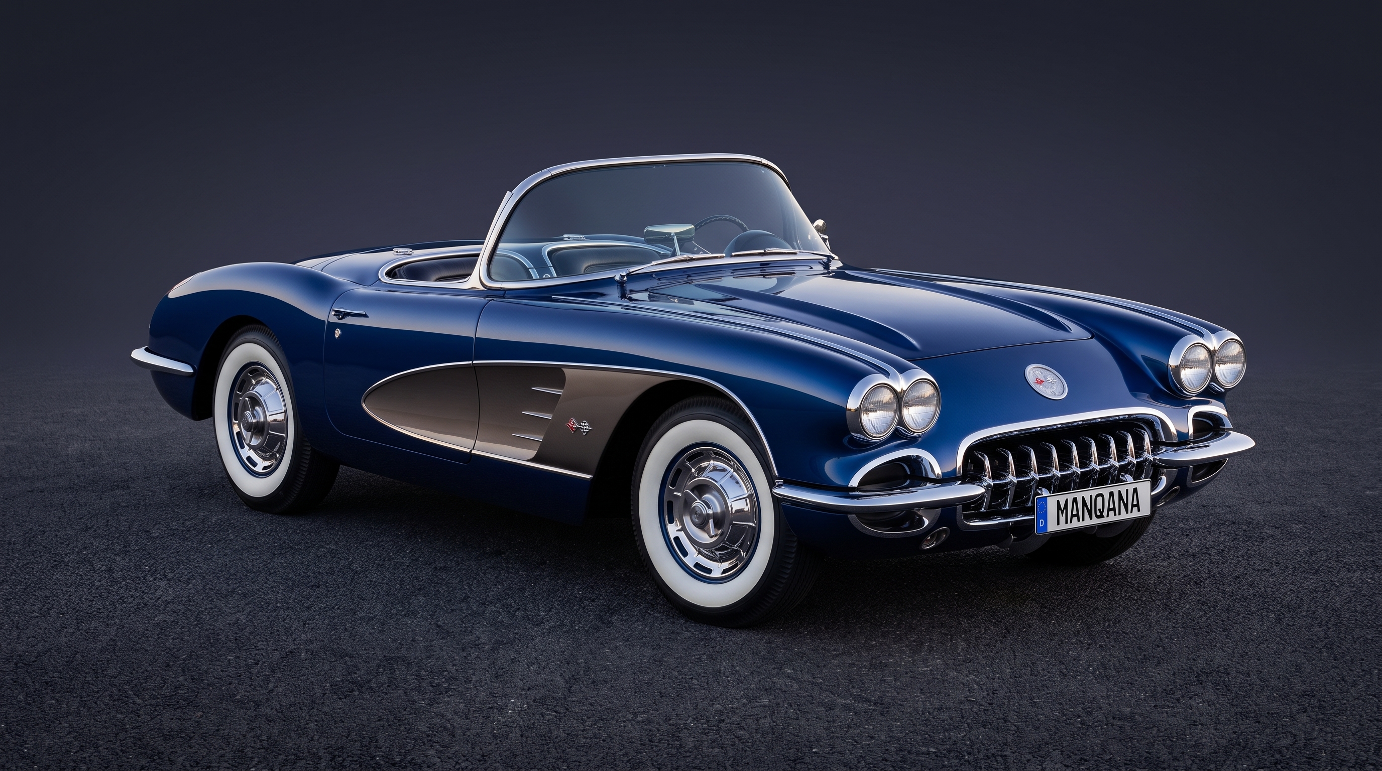 CHEVROLET CORVETTE, 1-ლი თაობა, მე-2 სახის ლიფტინგი დესკტოპის ფონი, Manqana
