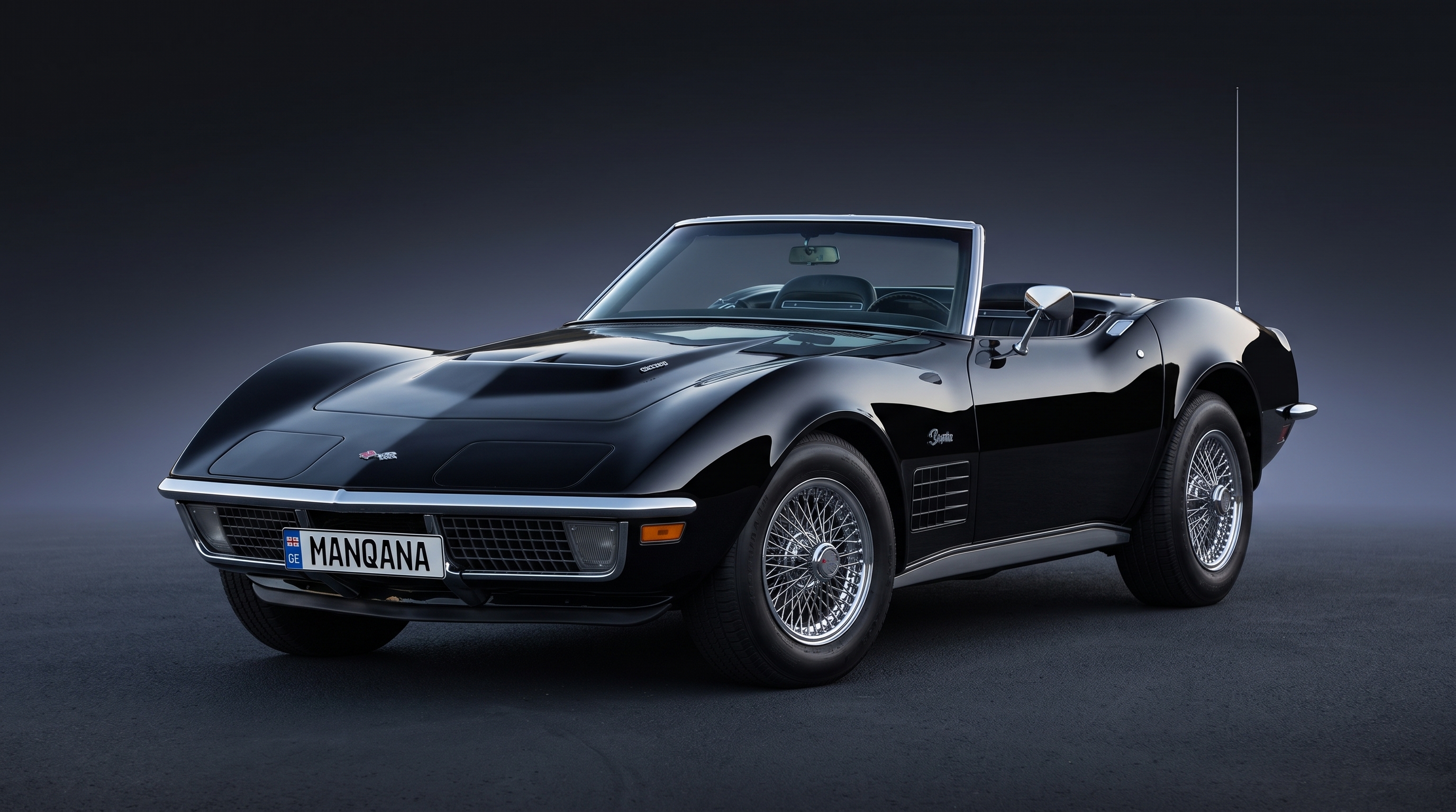 CHEVROLET CORVETTE, 3rd generation, 1st facelift desktop wallpaper, Manqana