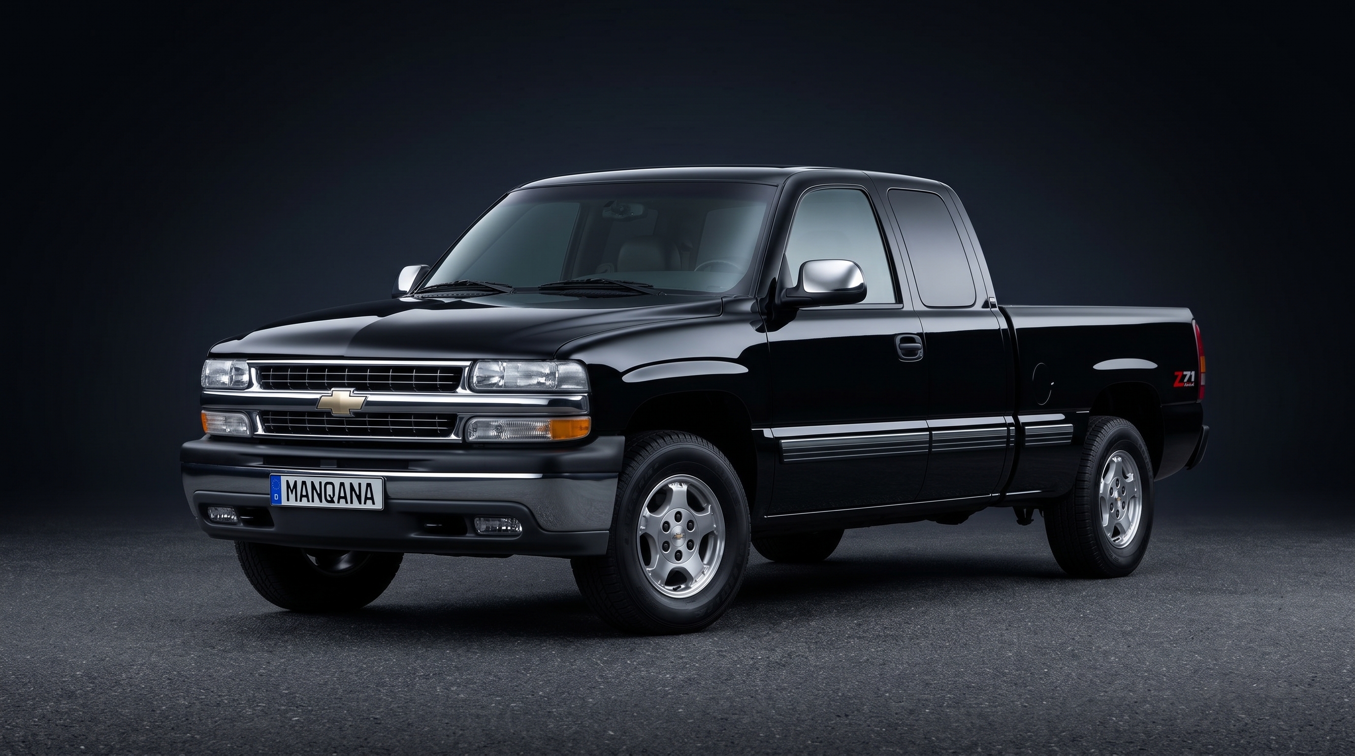 CHEVROLET SILVERADO, 1st generation desktop wallpaper, Manqana