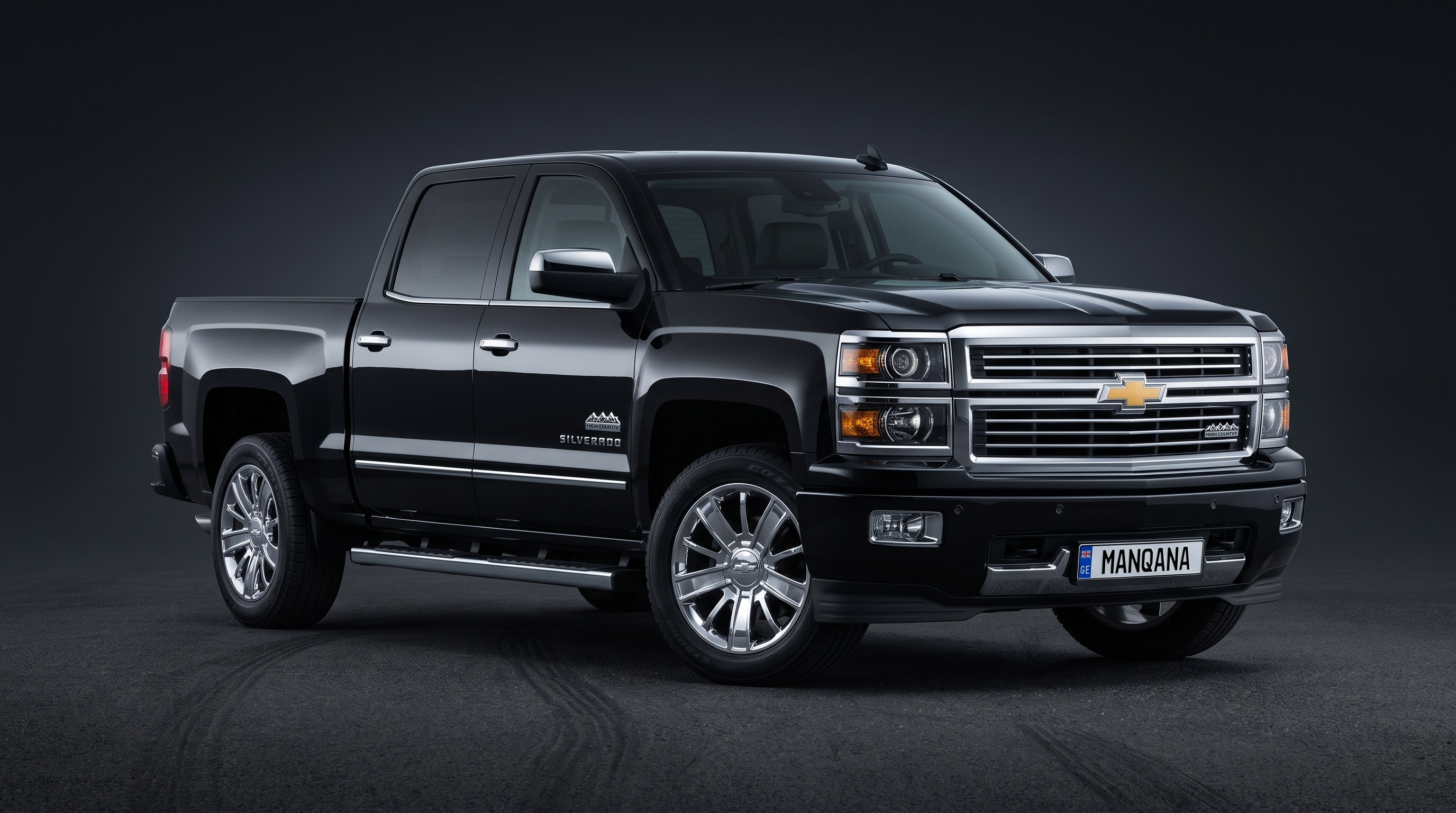 CHEVROLET SILVERADO, 3rd generation desktop wallpaper, Manqana