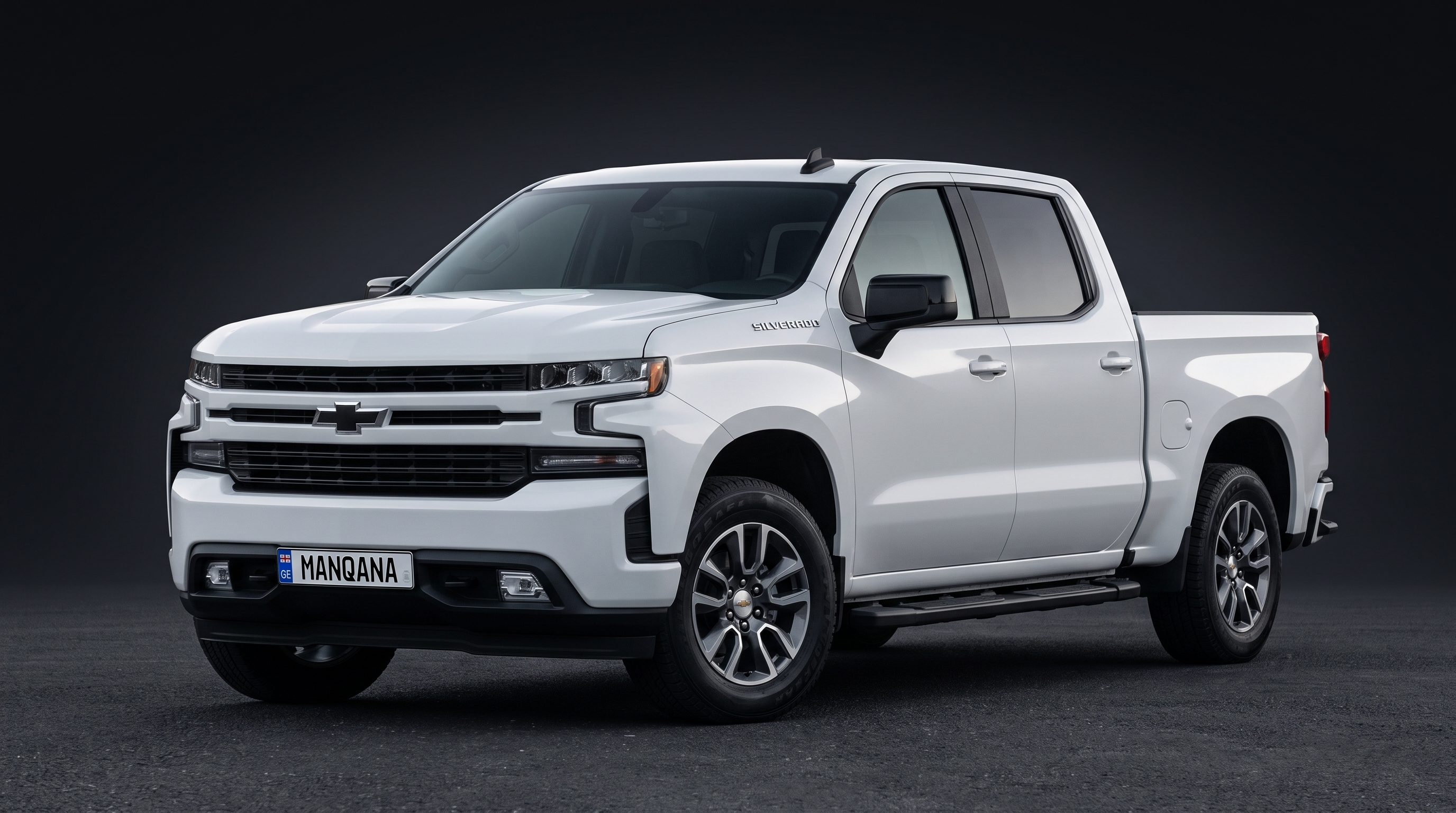 CHEVROLET SILVERADO, 4th generation desktop wallpaper, Manqana