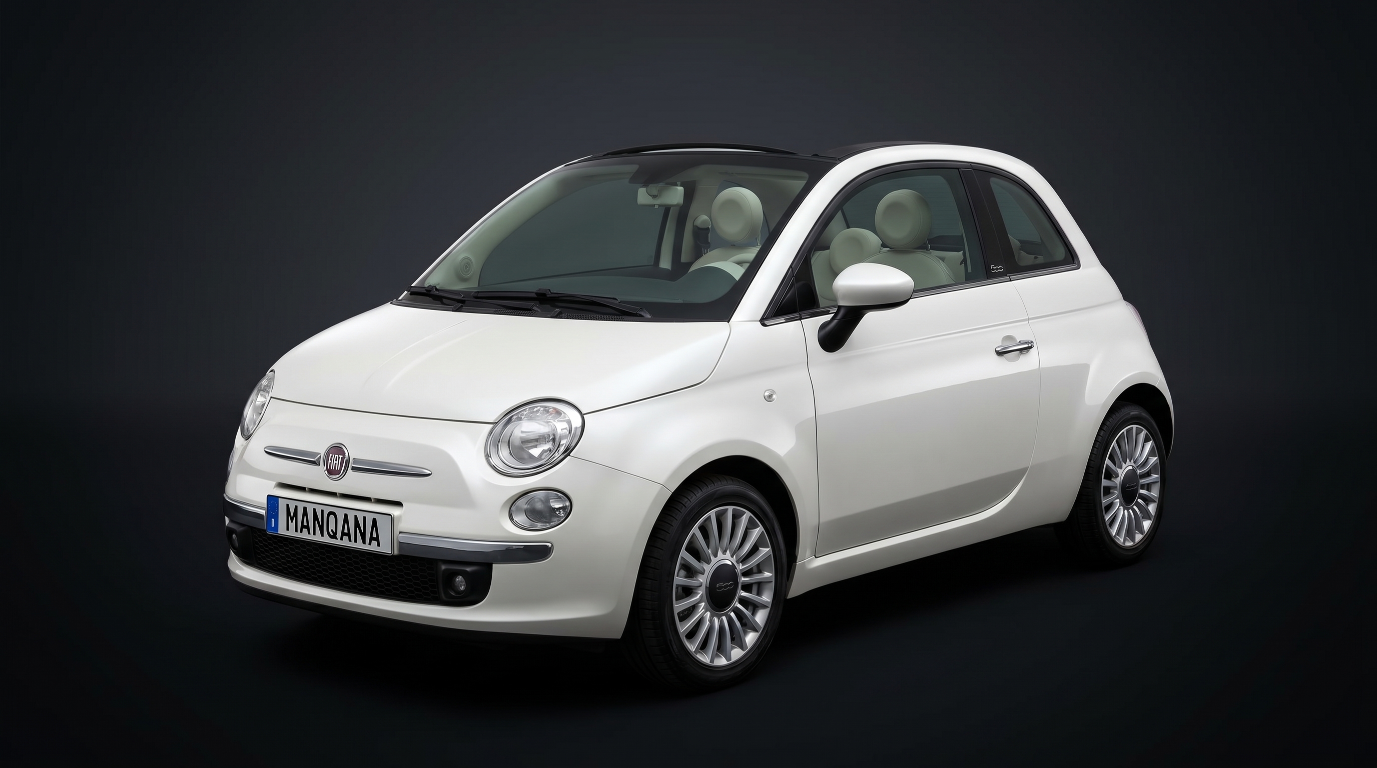 Обои для рабочего стола FIAT 500, 2-е поколение, Манкана