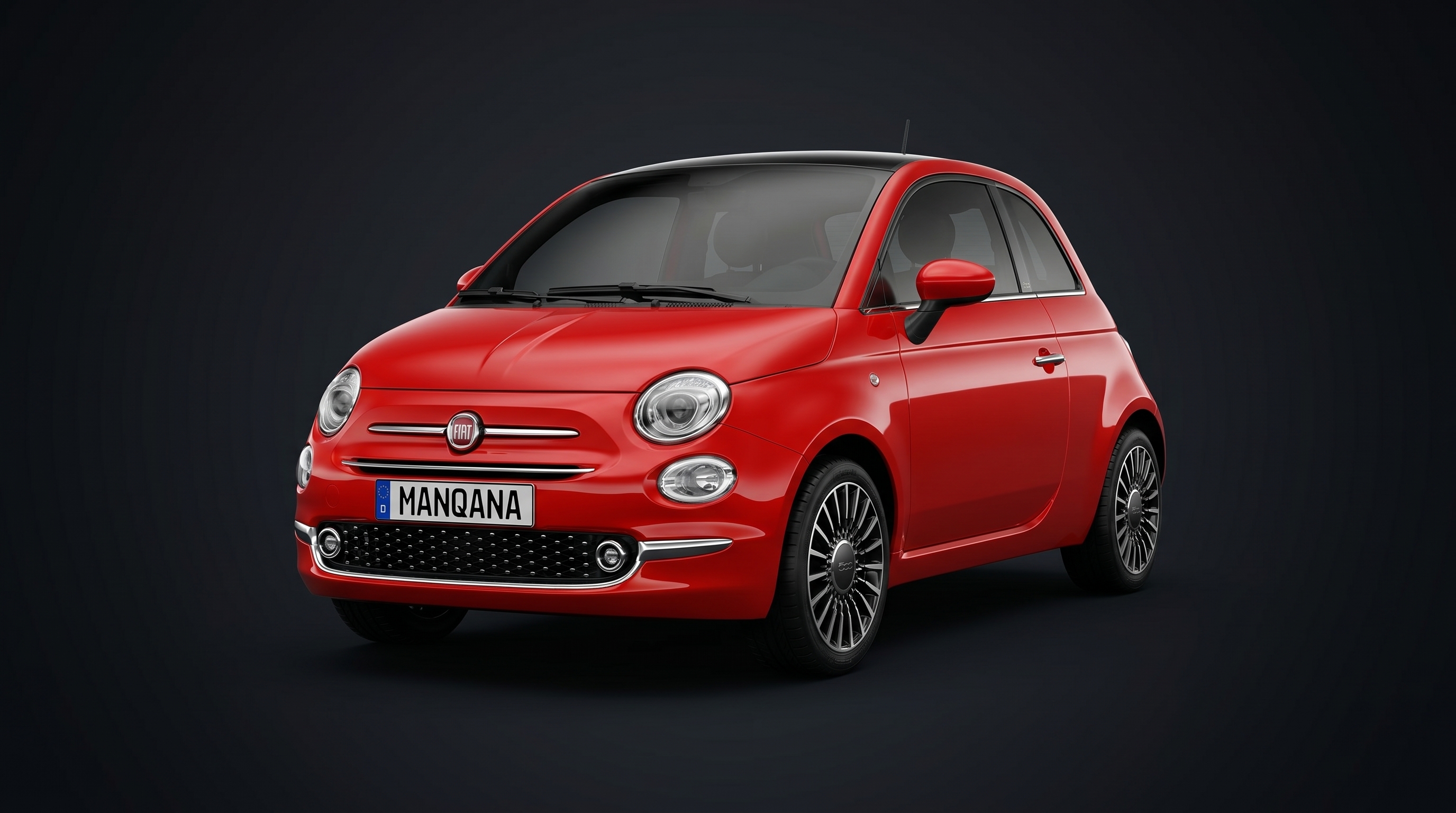 Обои для рабочего стола FIAT 500, 2-е поколение, 1-й рестайлинг, Манкана