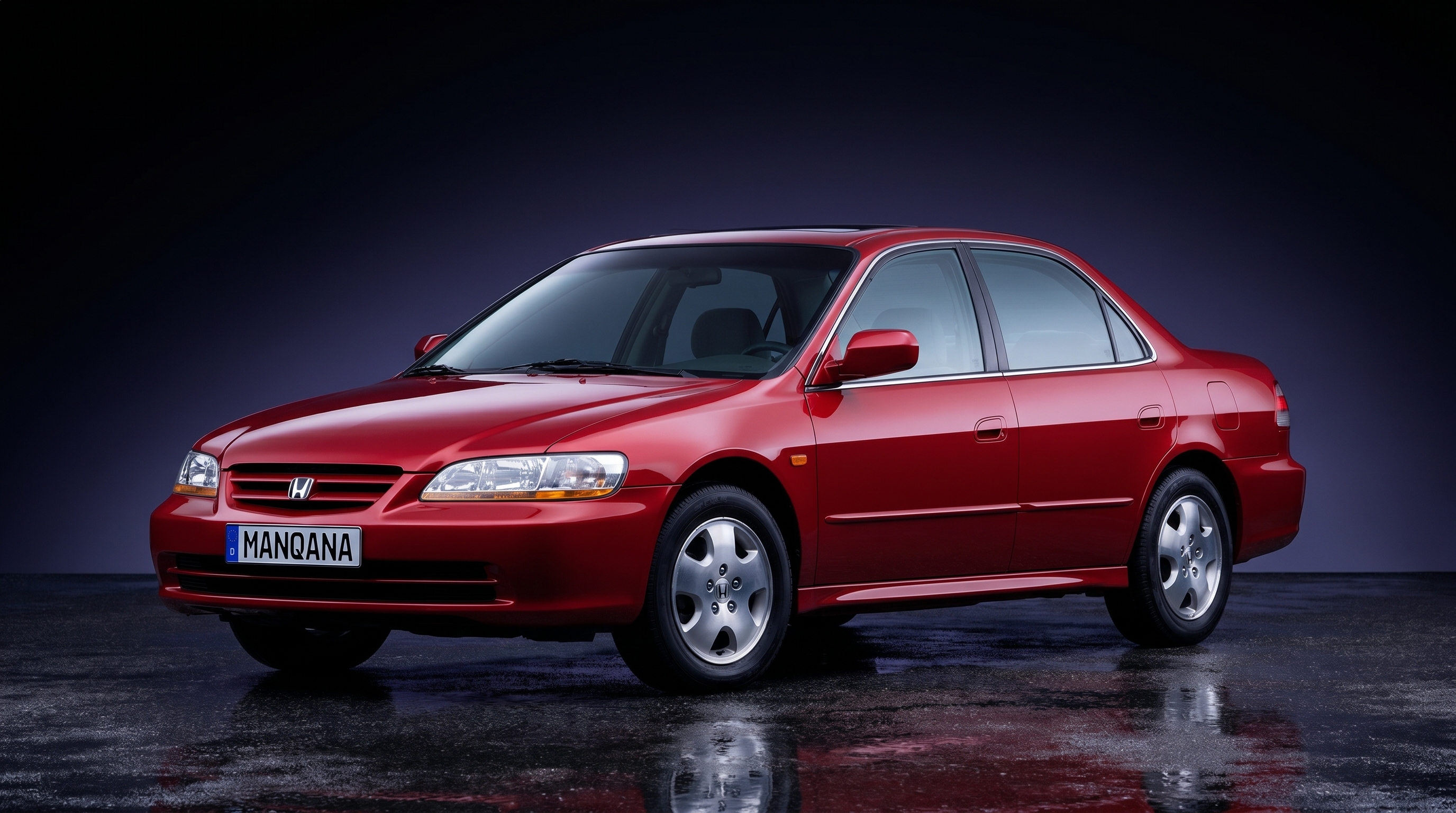 HONDA ACCORD, 6th generation, 1st facelift desktop wallpaper, Manqana