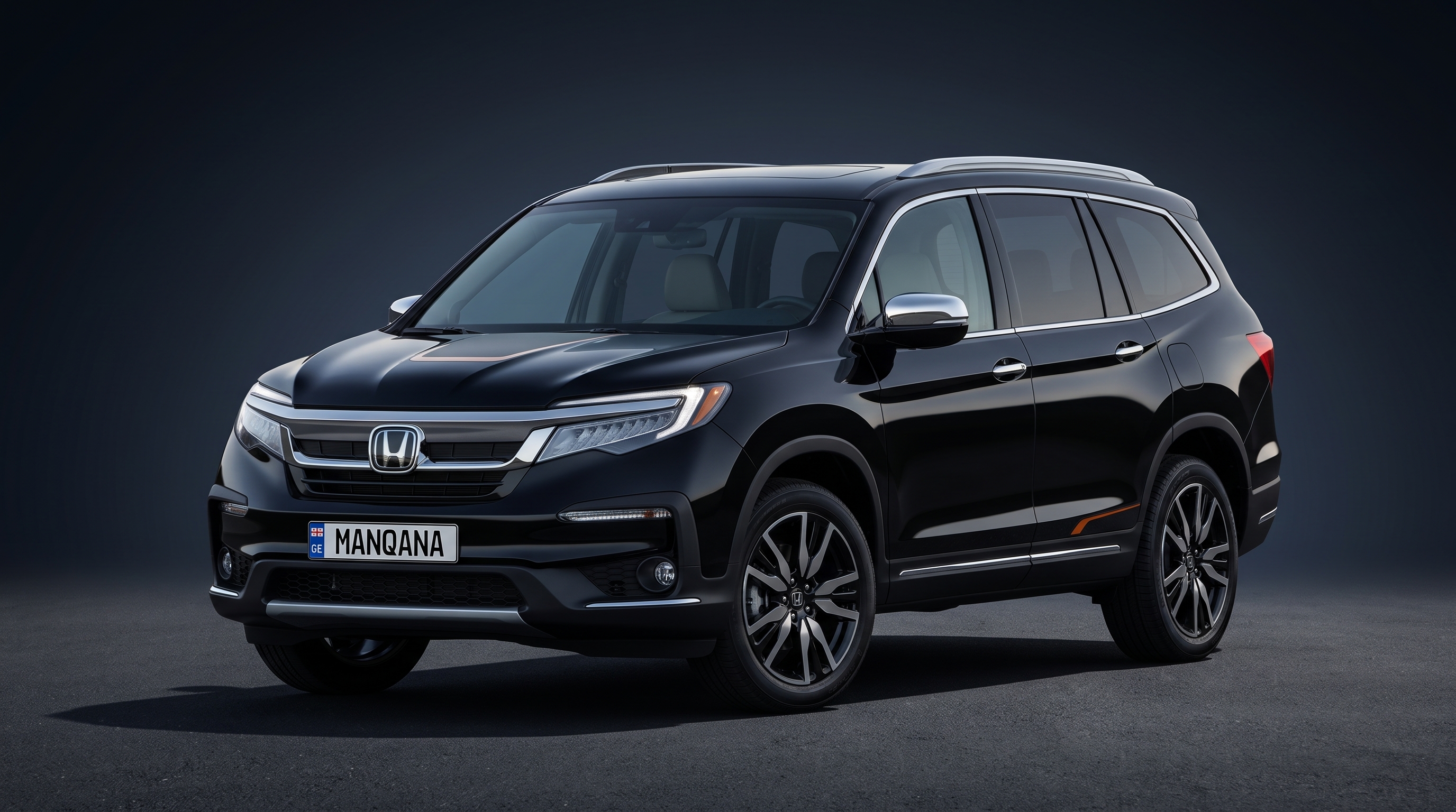Обои для рабочего стола HONDA PILOT, 3-е поколение, 1-й рестайлинг, Манкана