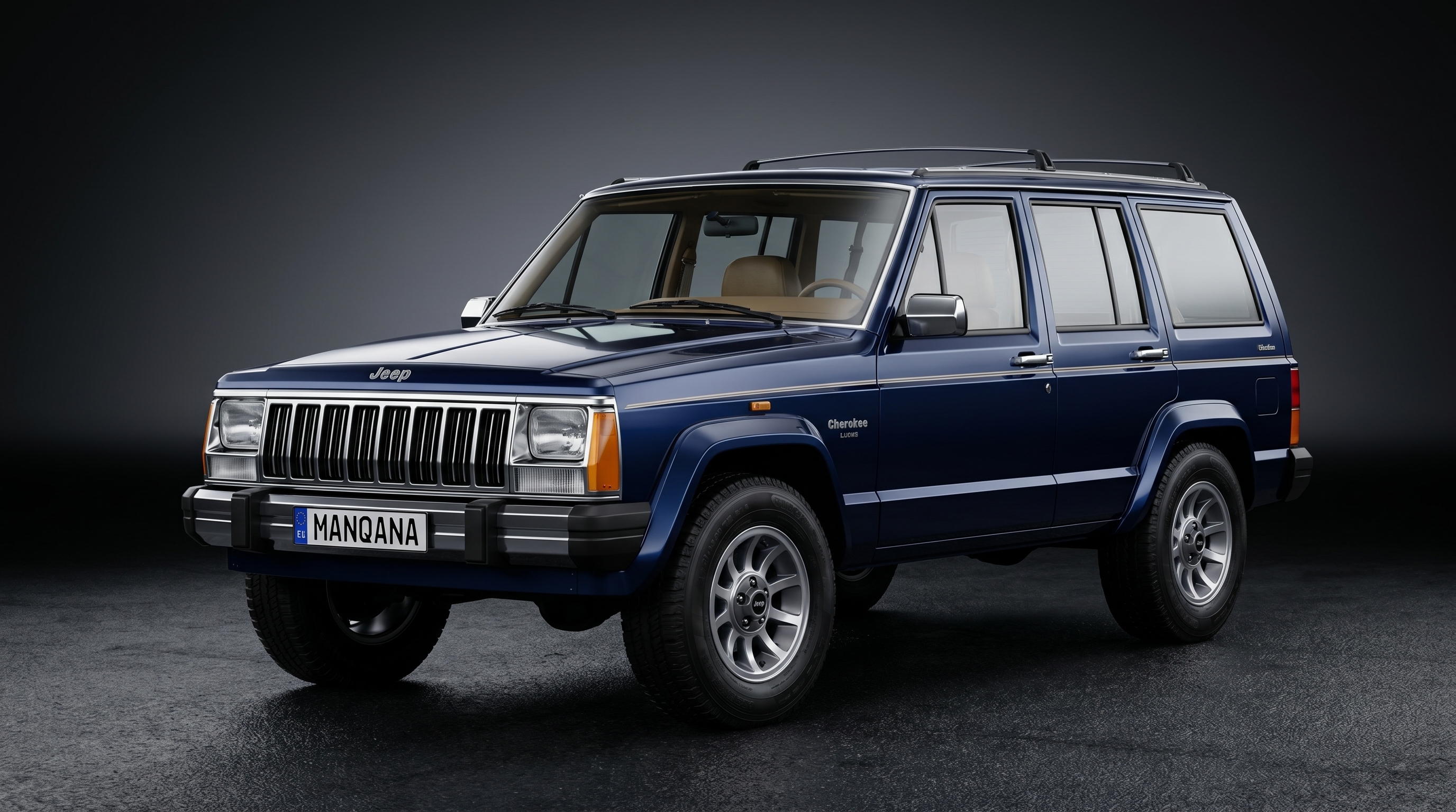 JEEP CHEROKEE, 2nd generation desktop wallpaper, Manqana