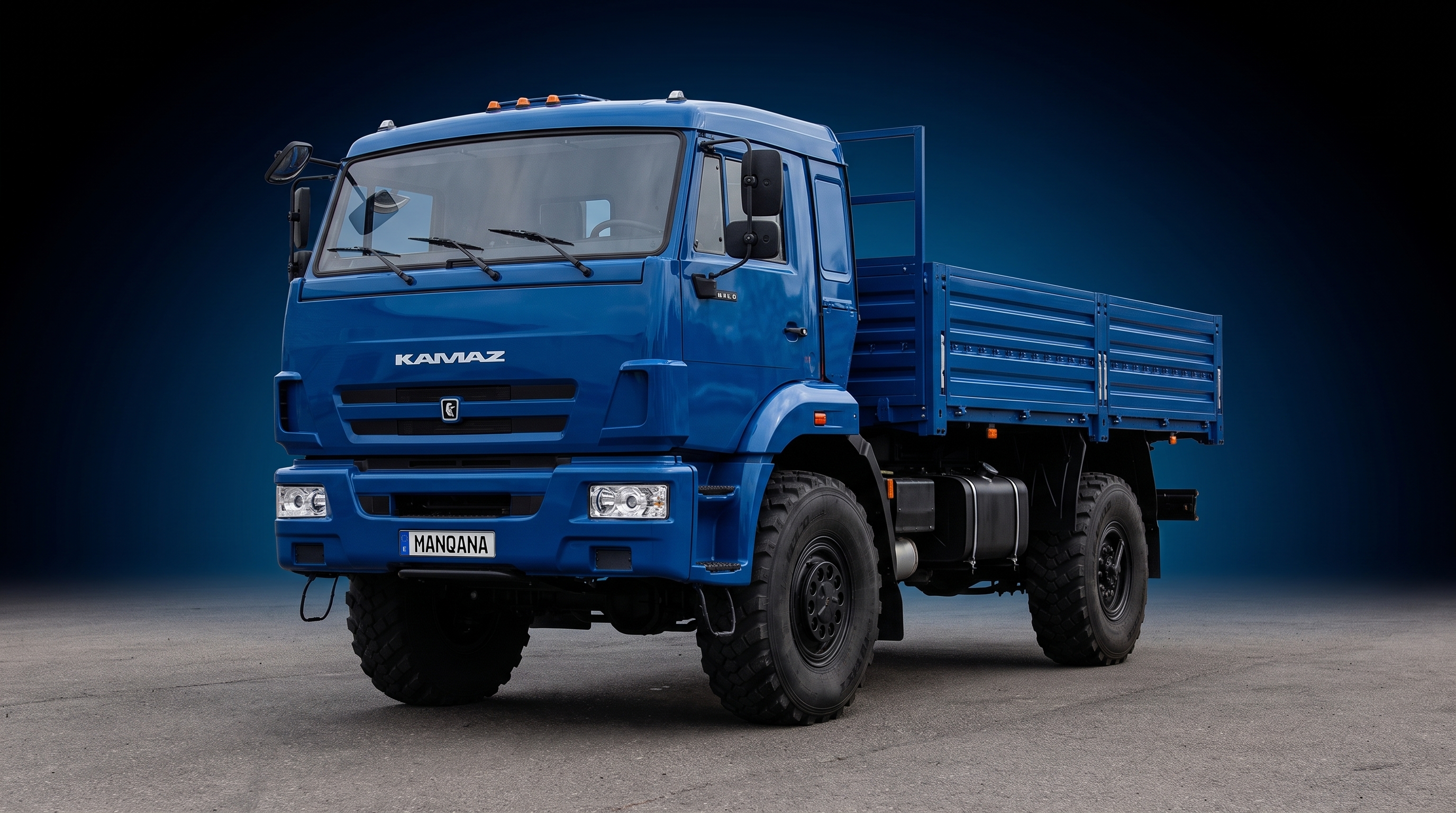 KAMAZ 43502, 1-ლი თაობა, 1-ლი სახის ლიფტინგი დესკტოპის ფონი, Manqana