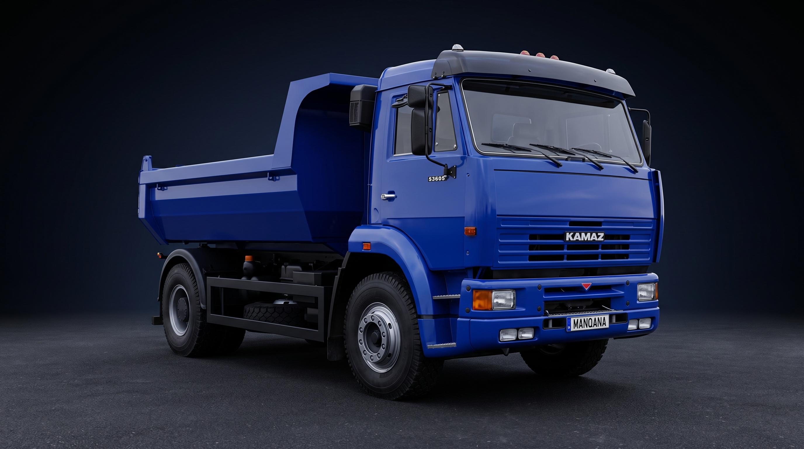 Обои для рабочего стола KAMAZ 53605, 1-е поколение, Манкана