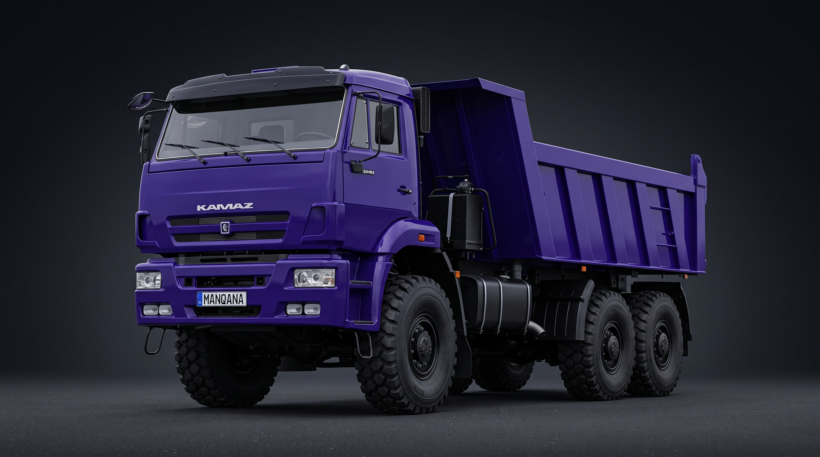 KAMAZ 65222, 1st generation, 1st facelift desktop wallpaper, Manqana