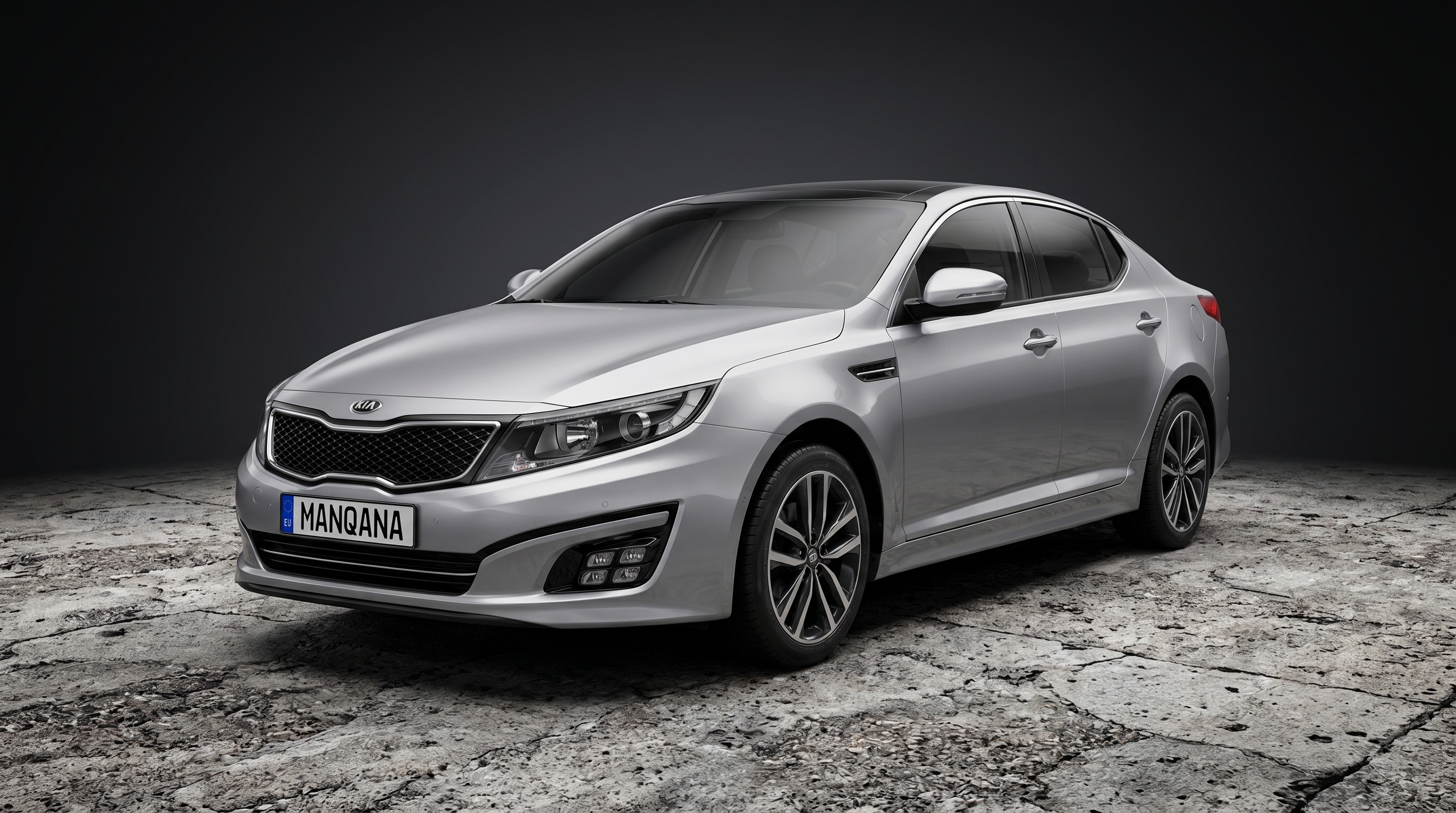 טפט לשולחן העבודה של KIA K5, 1 דוֹר, 1 מתיחת פנים, Manqana