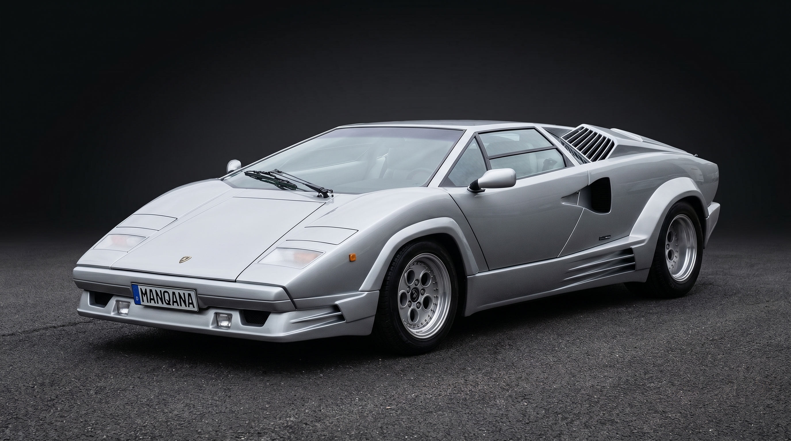 LAMBORGHINI COUNTACH, 1st generation desktop wallpaper, Manqana