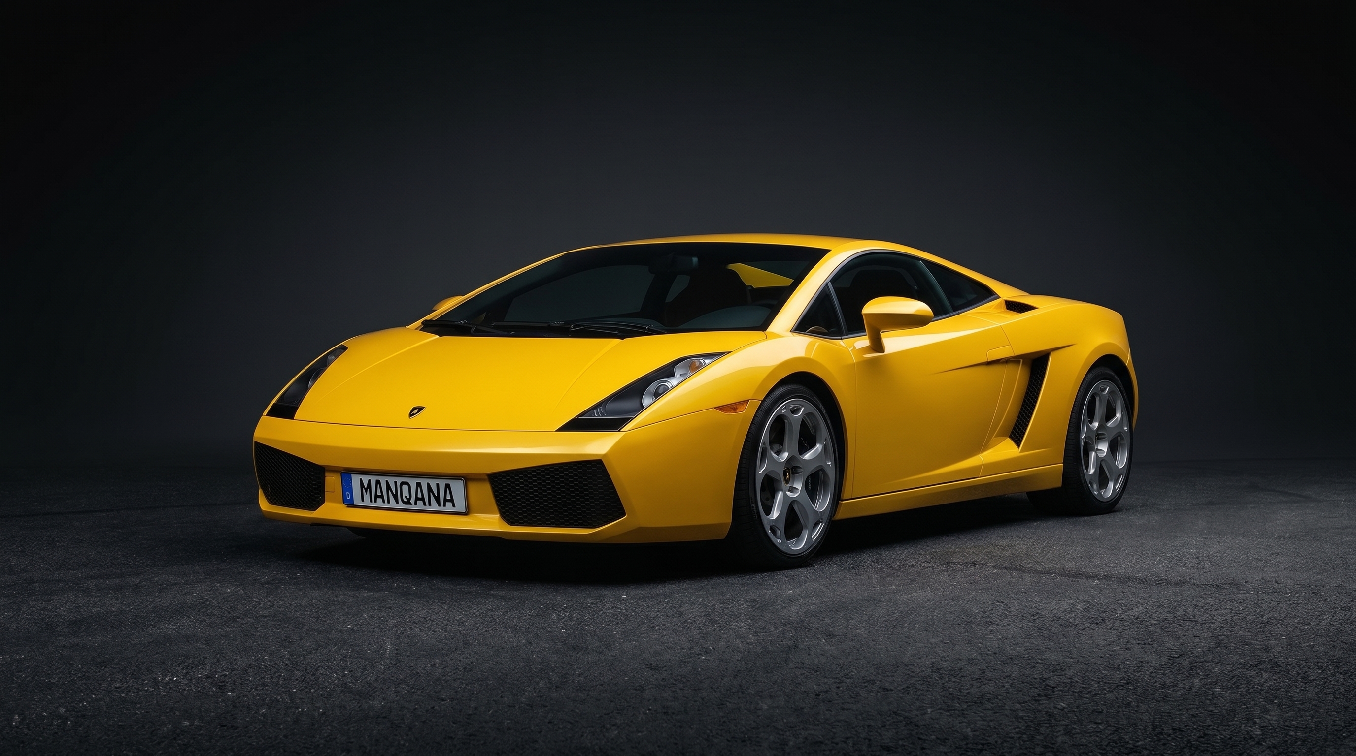LAMBORGHINI GALLARDO, 1st generation desktop wallpaper, Manqana