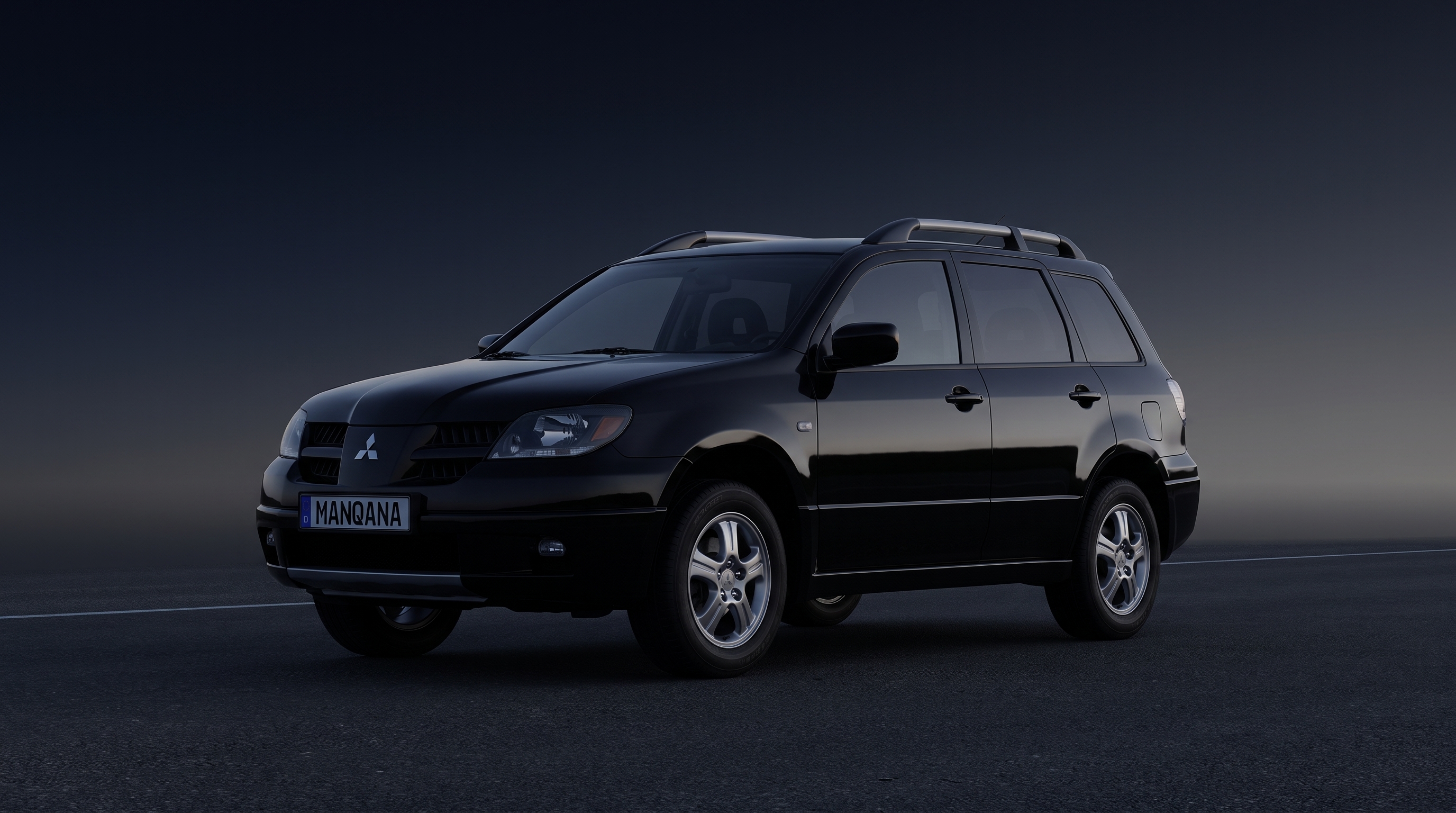 MITSUBISHI OUTLANDER, 1-ლი თაობა დესკტოპის ფონი, Manqana
