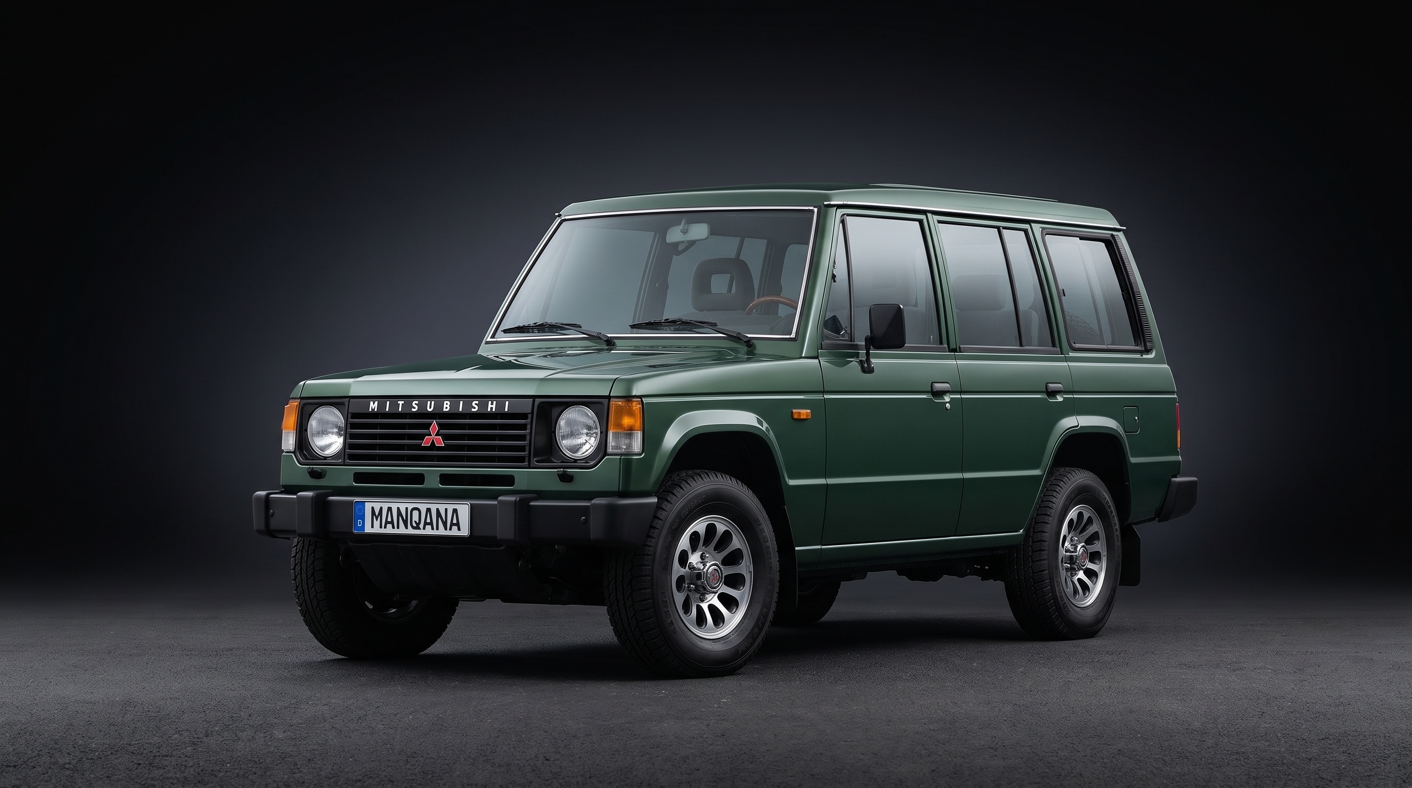 MITSUBISHI PAJERO, 1-ლი თაობა დესკტოპის ფონი, Manqana