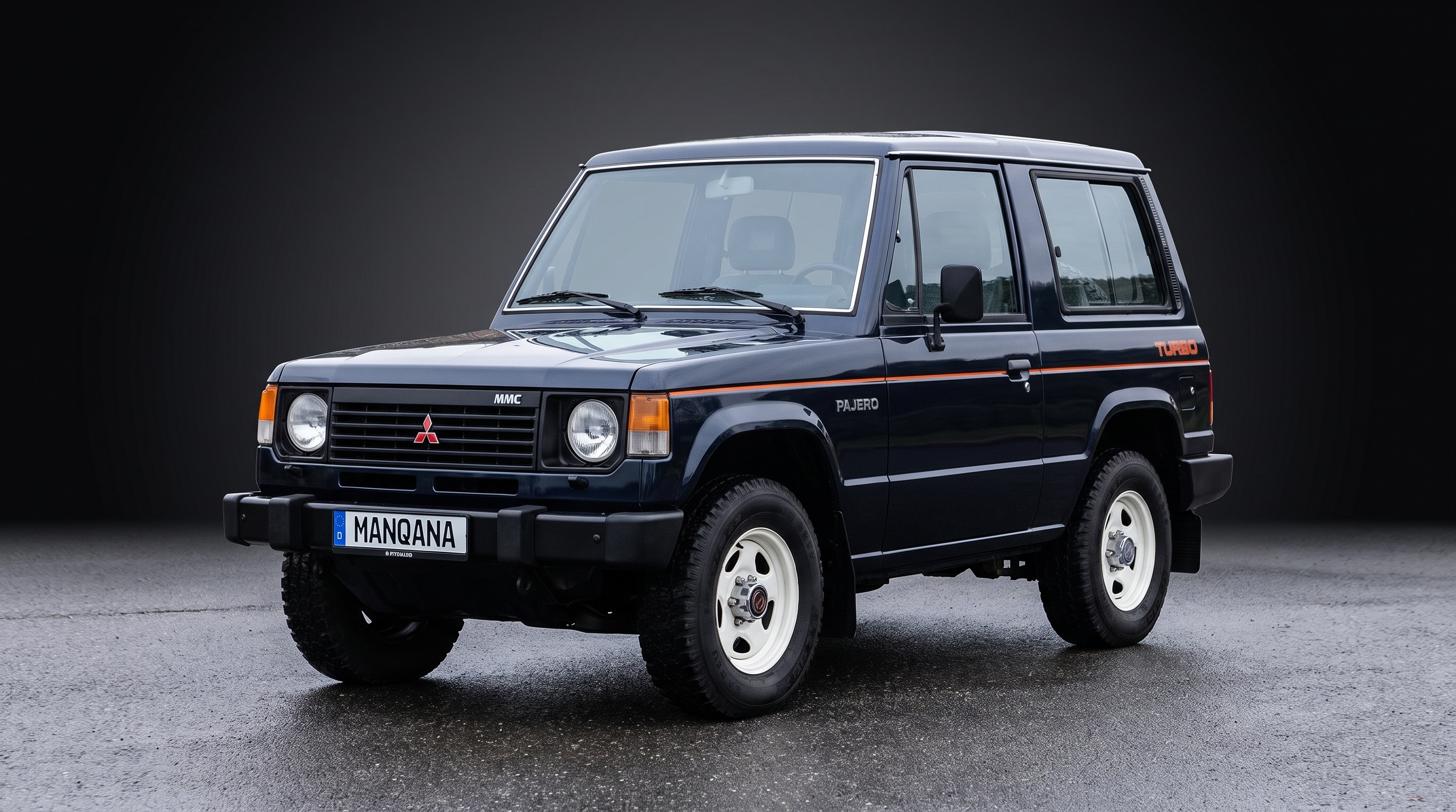 MITSUBISHI PAJERO, 1st generation desktop wallpaper, Manqana