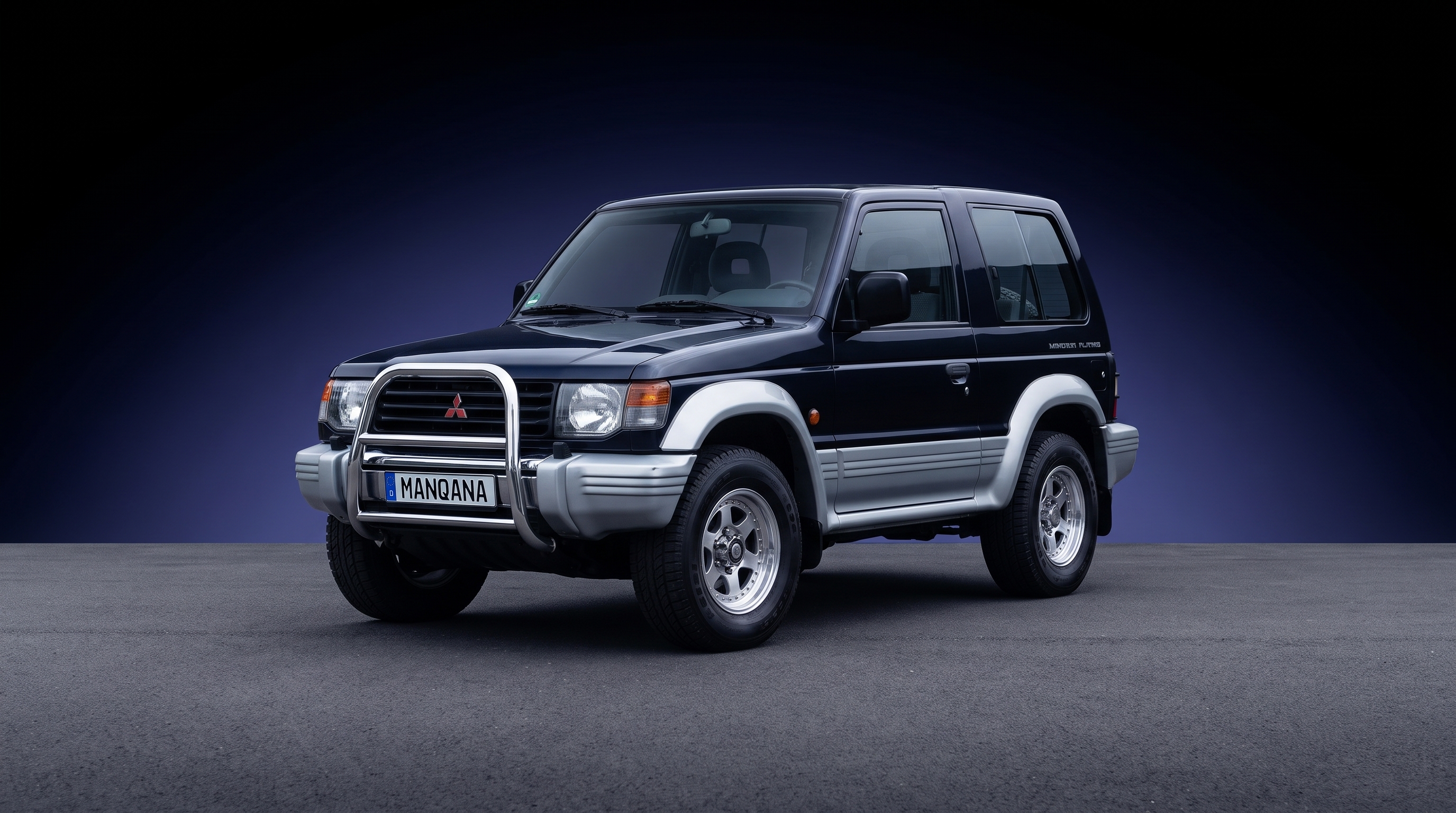 MITSUBISHI PAJERO, მე-2 თაობა დესკტოპის ფონი, Manqana