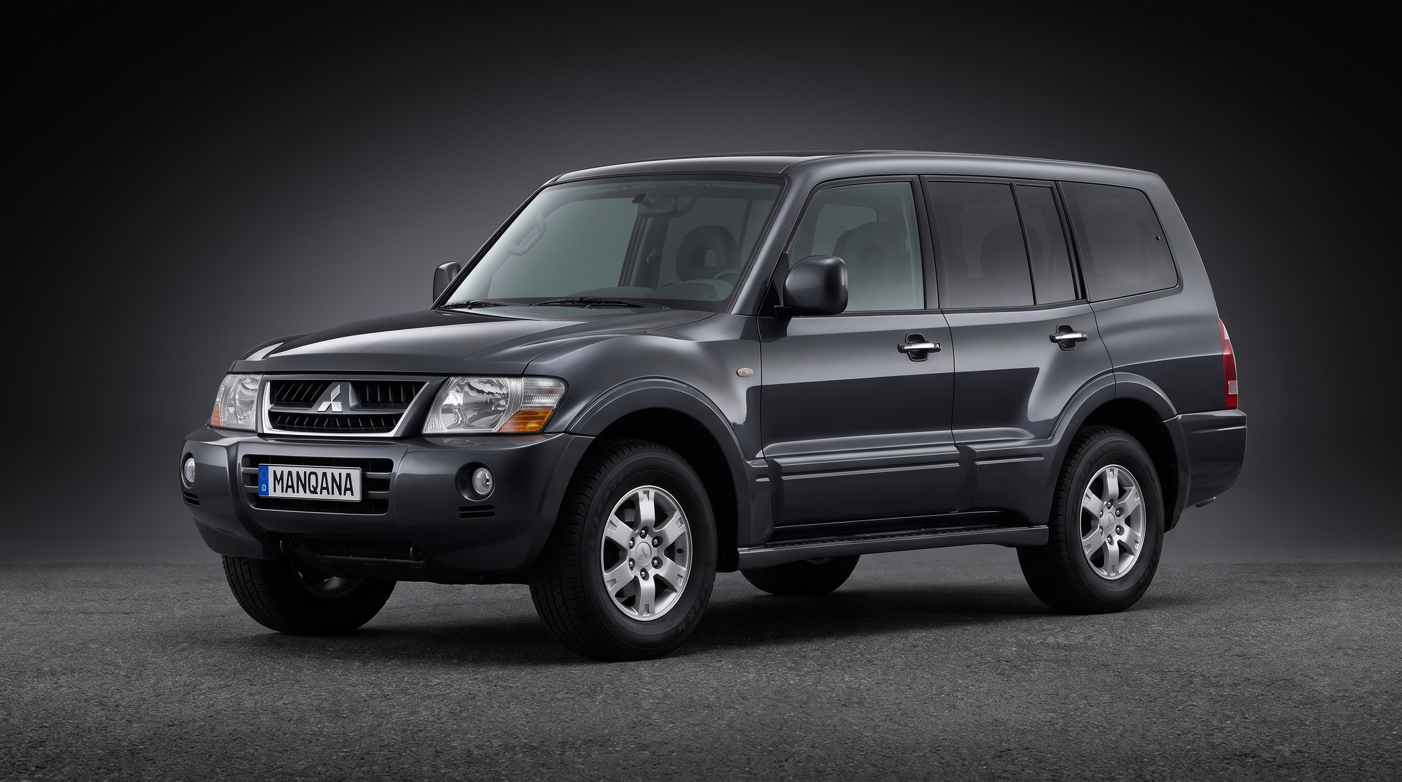 MITSUBISHI PAJERO, 3rd generation desktop wallpaper, Manqana