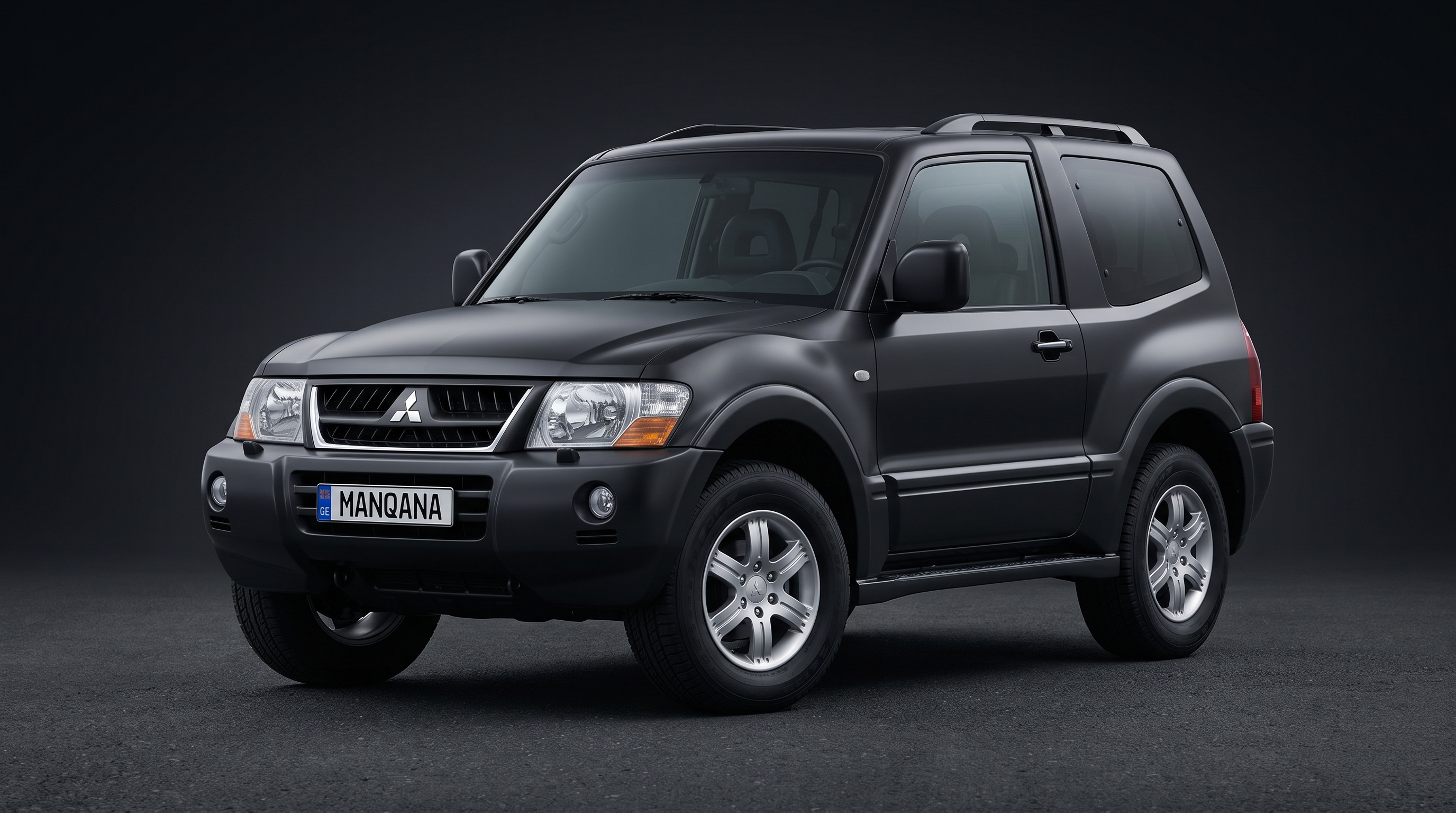 MITSUBISHI PAJERO, მე-3 თაობა, 1-ლი სახის ლიფტინგი დესკტოპის ფონი, Manqana