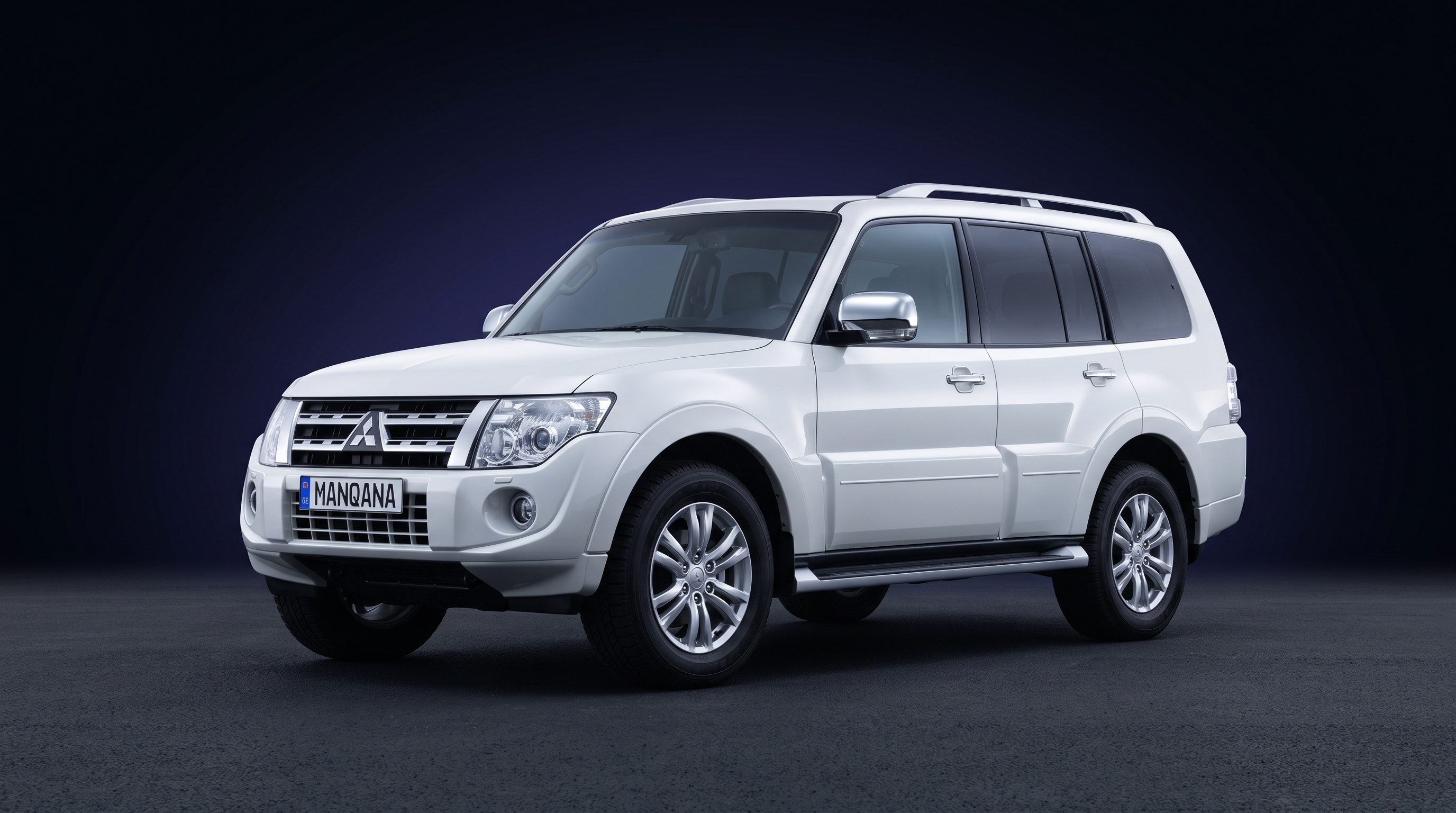 MITSUBISHI PAJERO, 4th generation, 1st facelift desktop wallpaper, Manqana