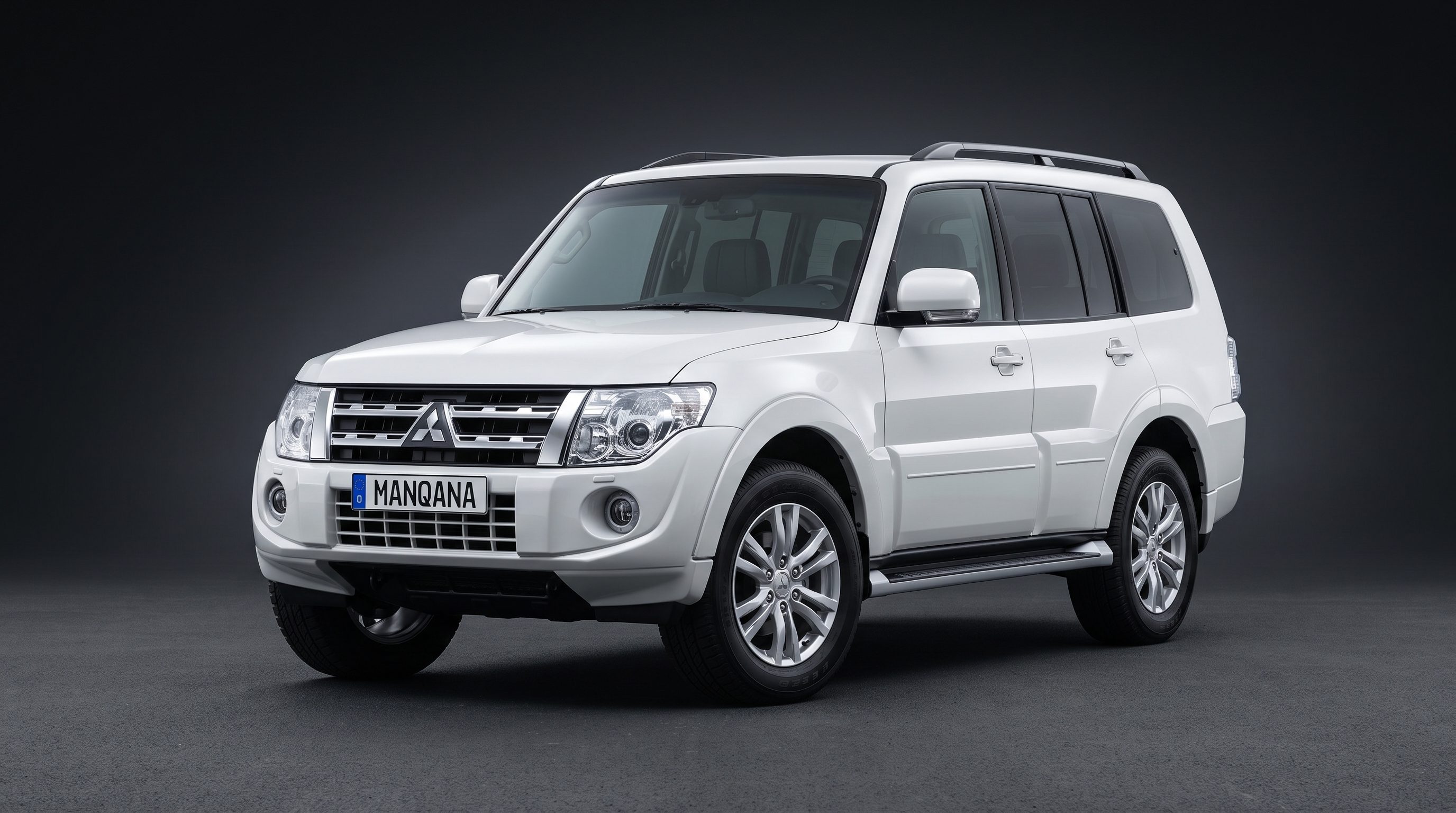 MITSUBISHI PAJERO, 4th generation, 1st facelift desktop wallpaper, Manqana