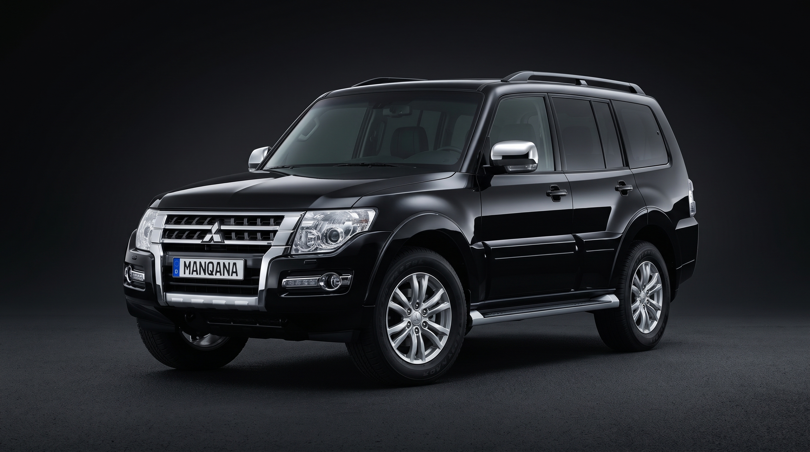 MITSUBISHI PAJERO, 4th generation, 2nd facelift desktop wallpaper, Manqana