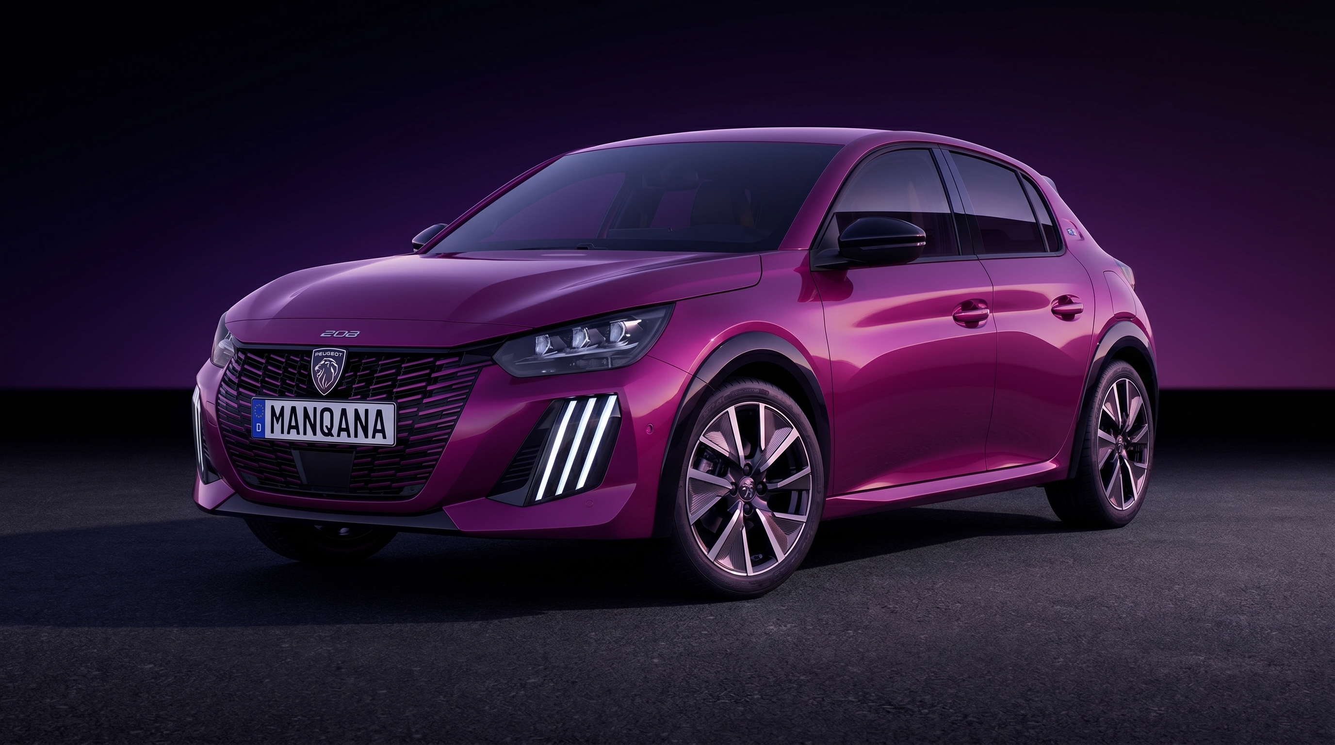 Обои для рабочего стола PEUGEOT 208, 2-е поколение, 1-й рестайлинг, Манкана
