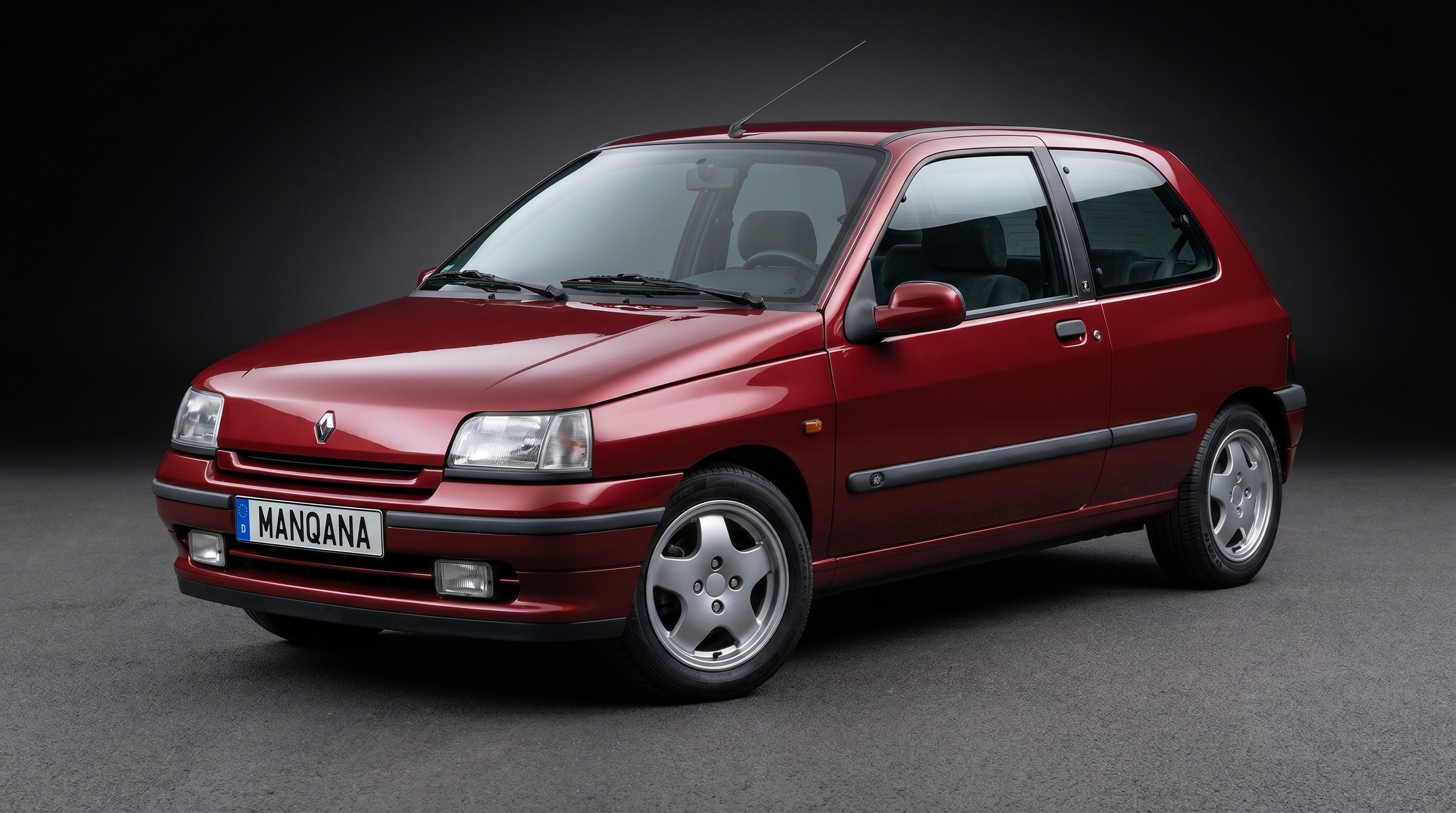 טפט לשולחן העבודה של RENAULT CLIO, 1 דוֹר, 1 מתיחת פנים, Manqana