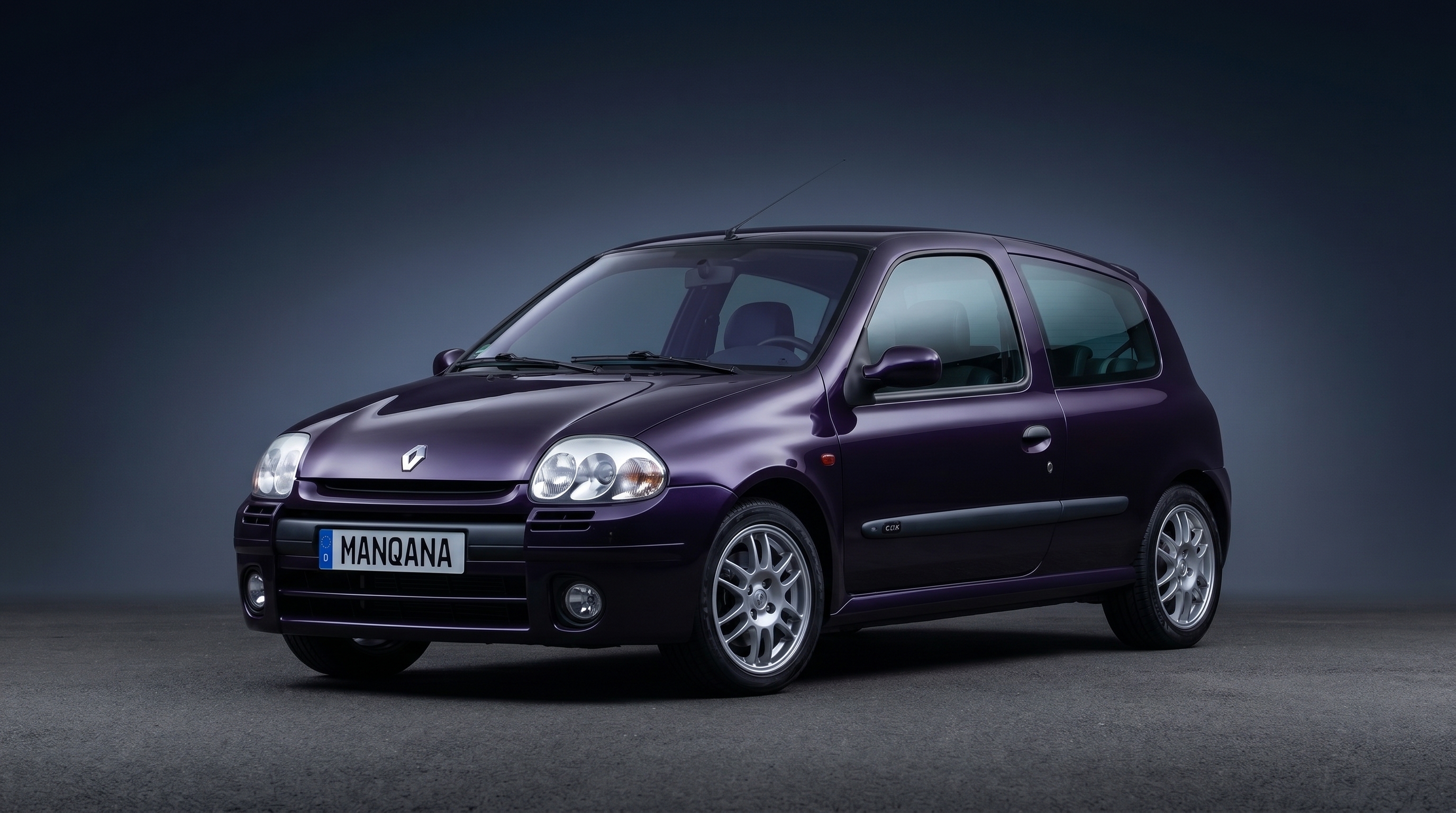 RENAULT CLIO, 2nd generation desktop wallpaper, Manqana